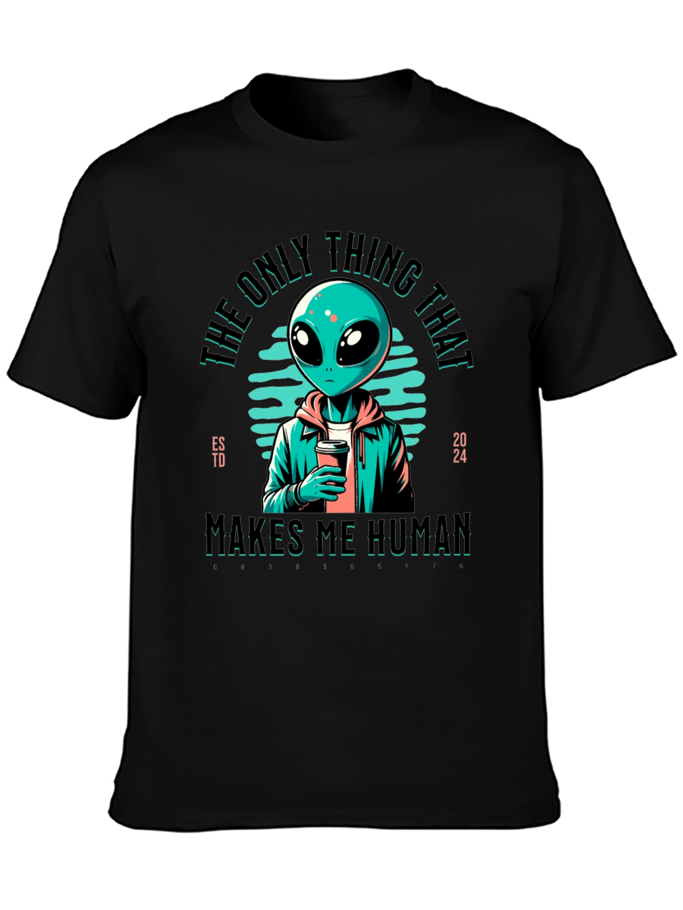 Alien Makes Me Human Graphic Tee