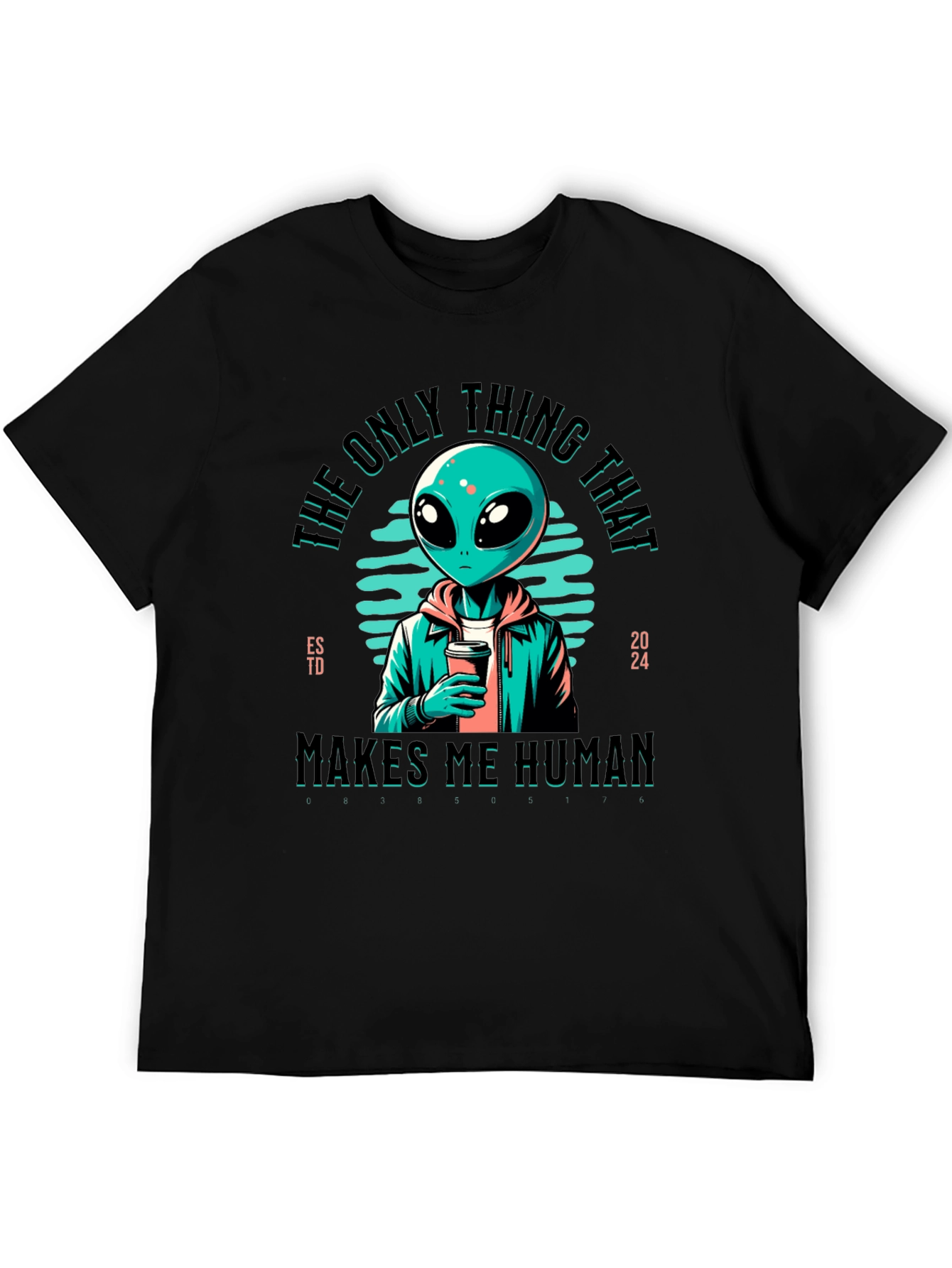 Alien Makes Me Human Graphic Tee