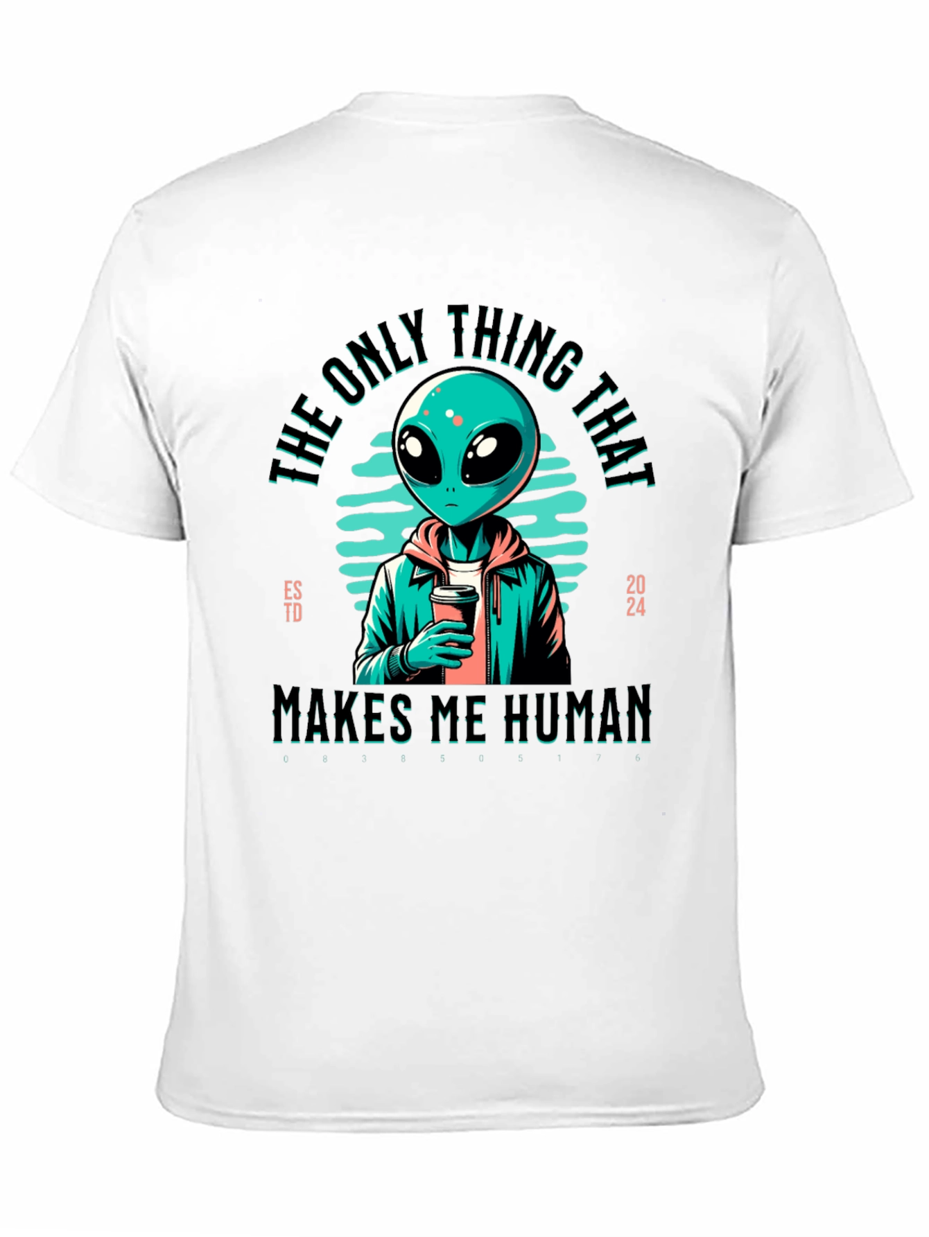 Alien Makes Me Human Graphic Tee
