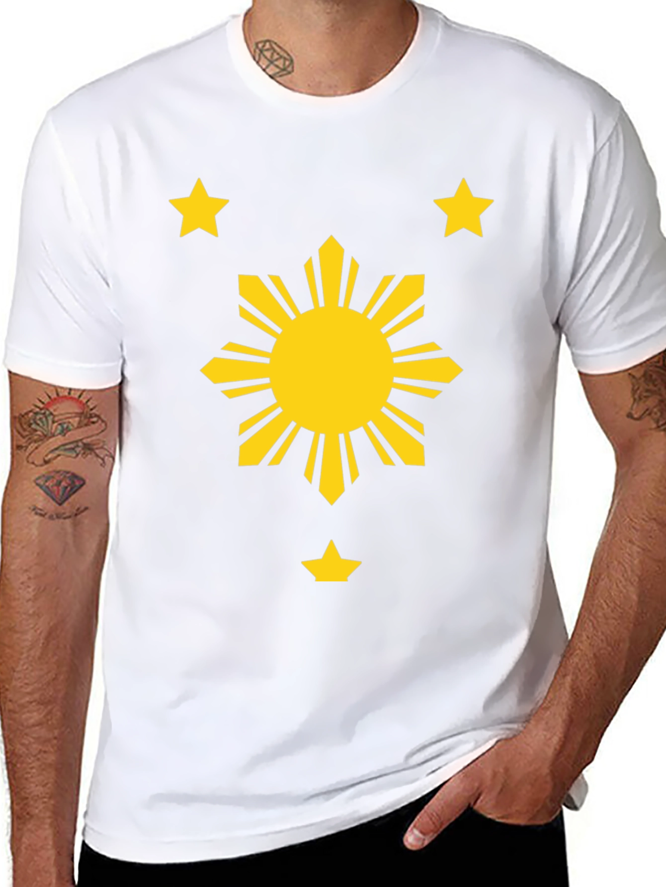 Philippines Flag Graphic Tee