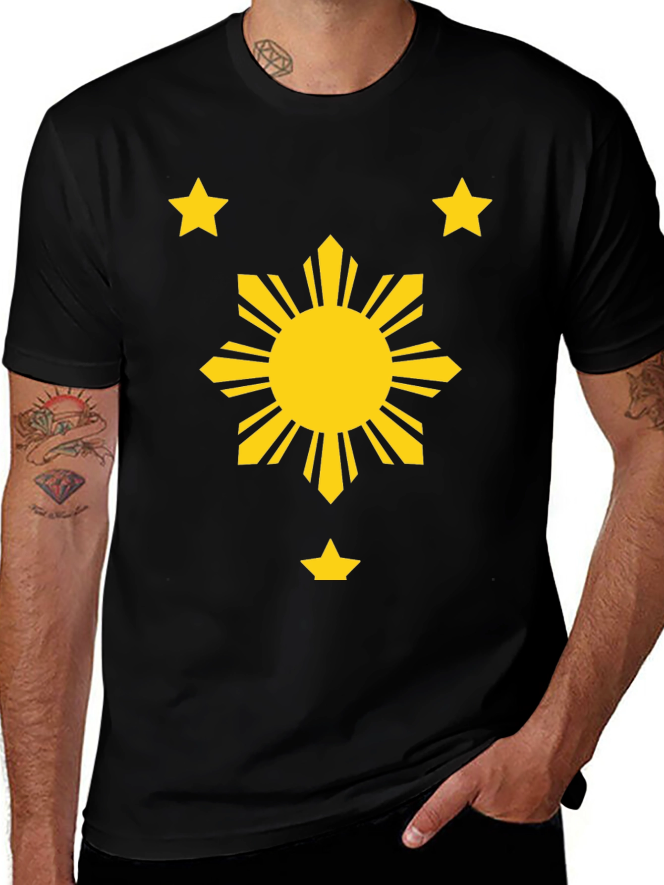 Philippines Flag Graphic Tee