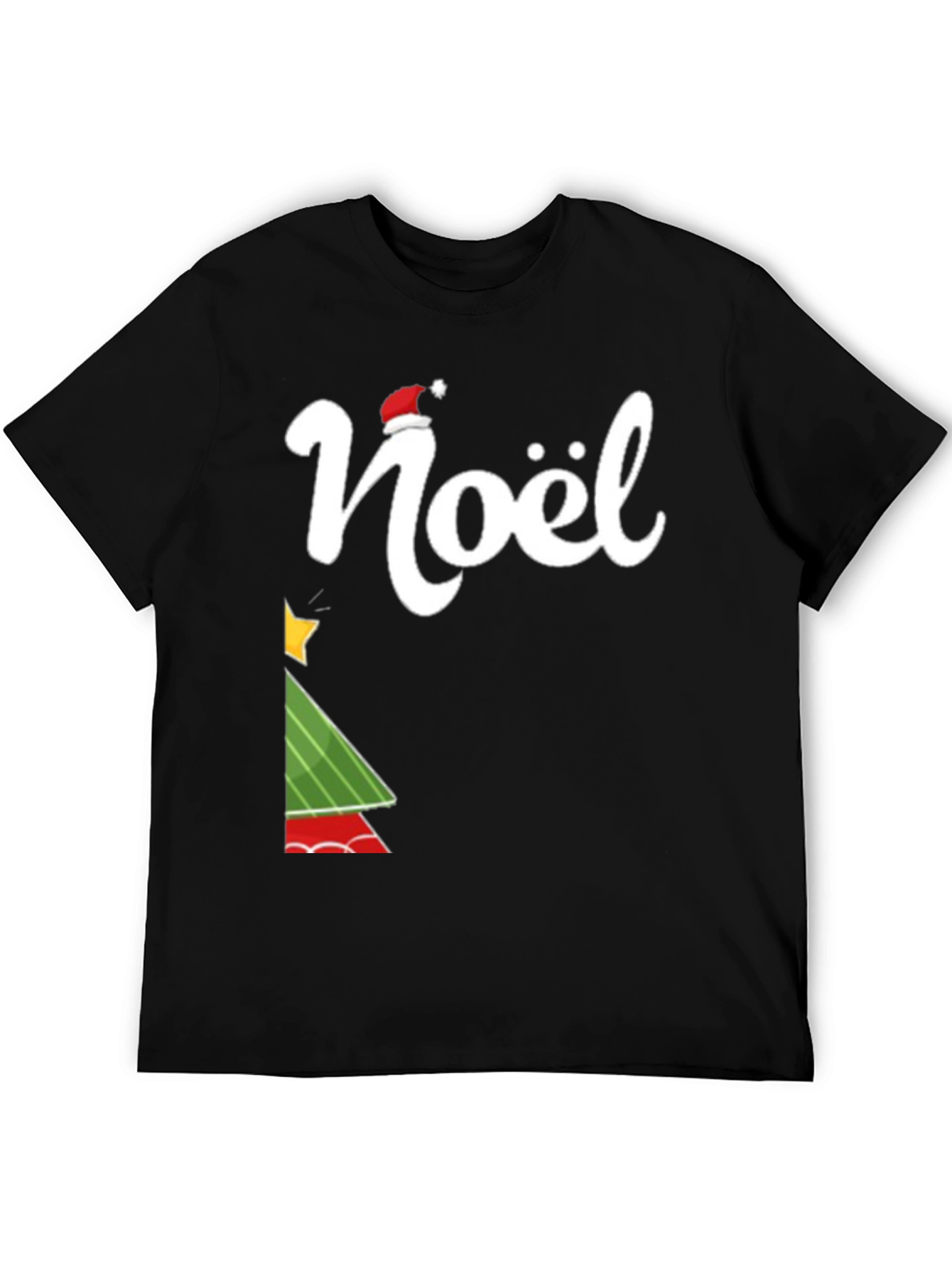 Noel Christmas Tree Graphic Tee - Holiday T-Shirt