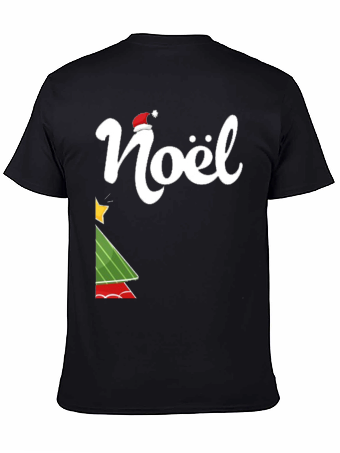 Noel Christmas Tree Graphic Tee - Holiday T-Shirt