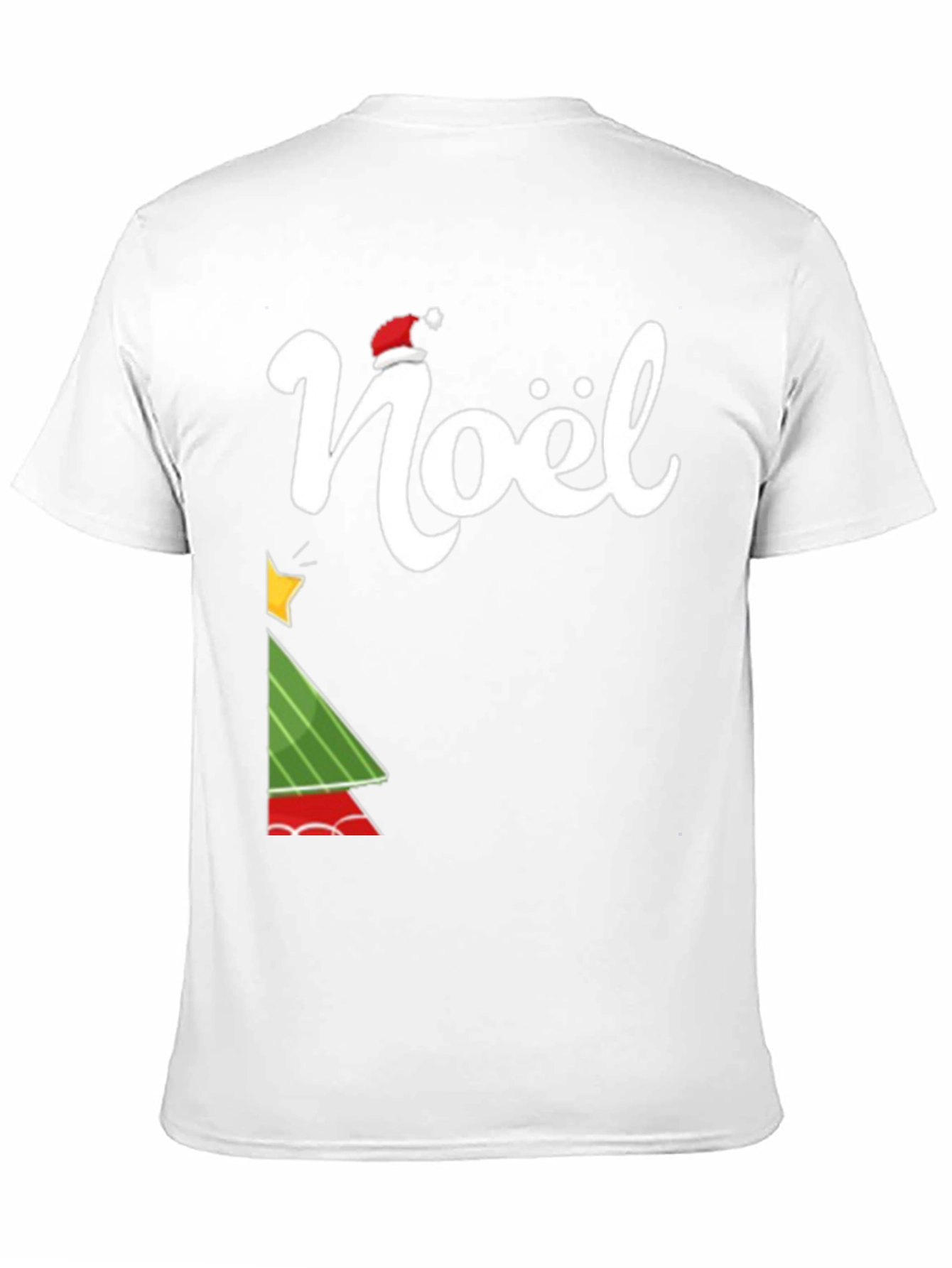 Noel Christmas Tree Graphic Tee - Holiday T-Shirt