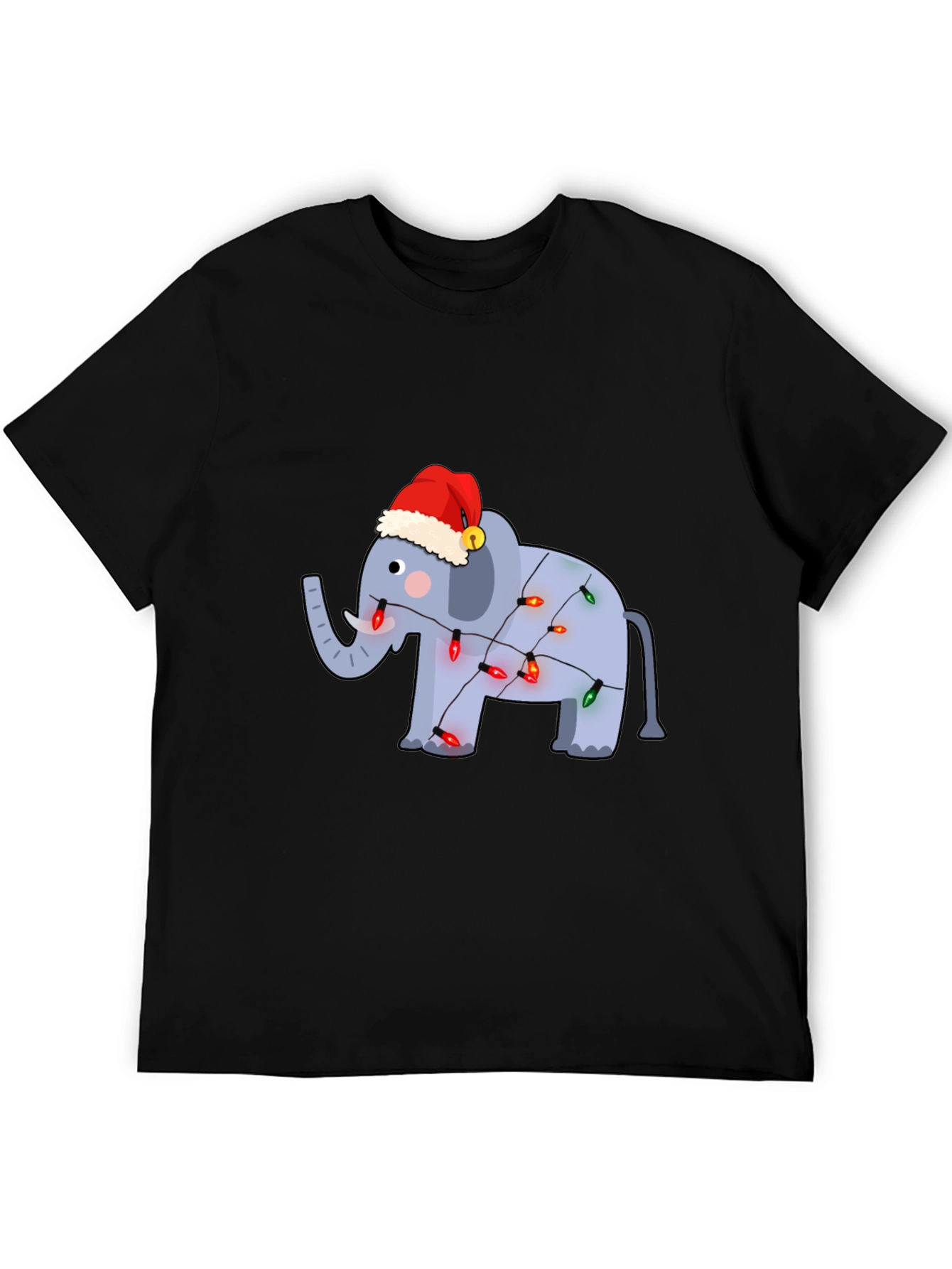 Festive Elephant Christmas T-Shirt