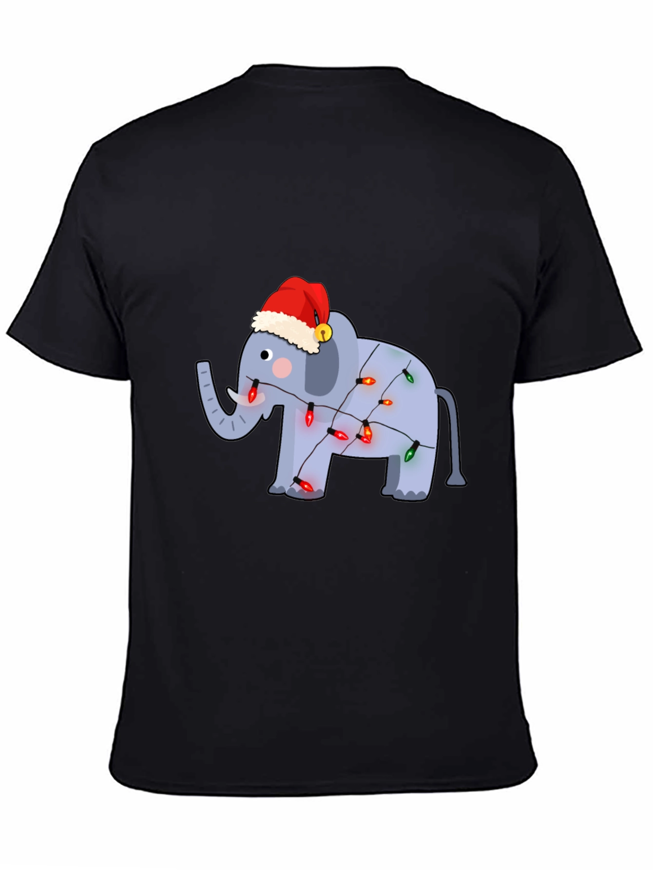Festive Elephant Christmas T-Shirt
