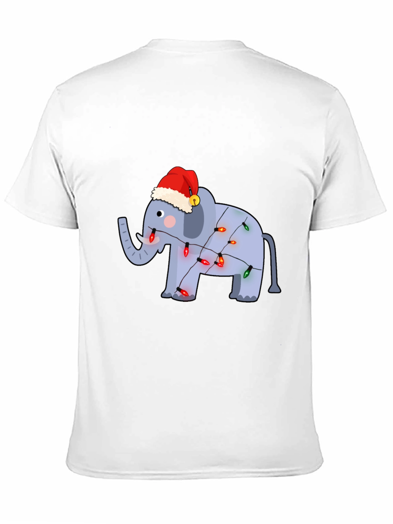 Festive Elephant Christmas T-Shirt