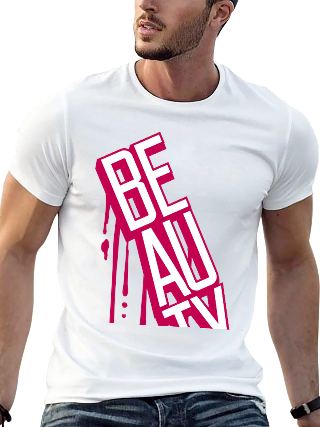 Beauty Drip Graphic Tee - Bold Streetwear