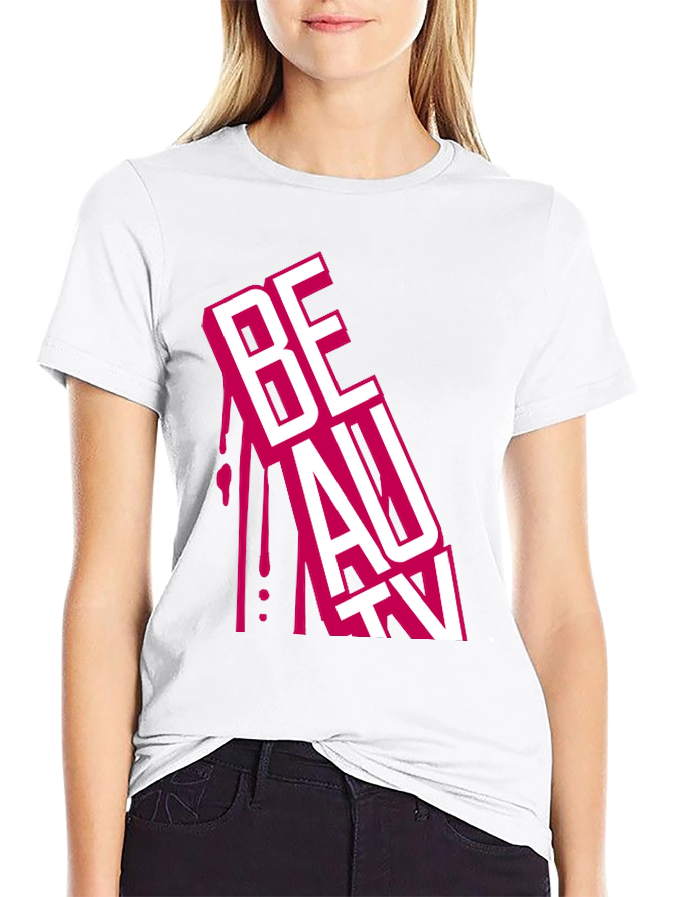 Beauty Drip Graphic Tee - Bold Streetwear