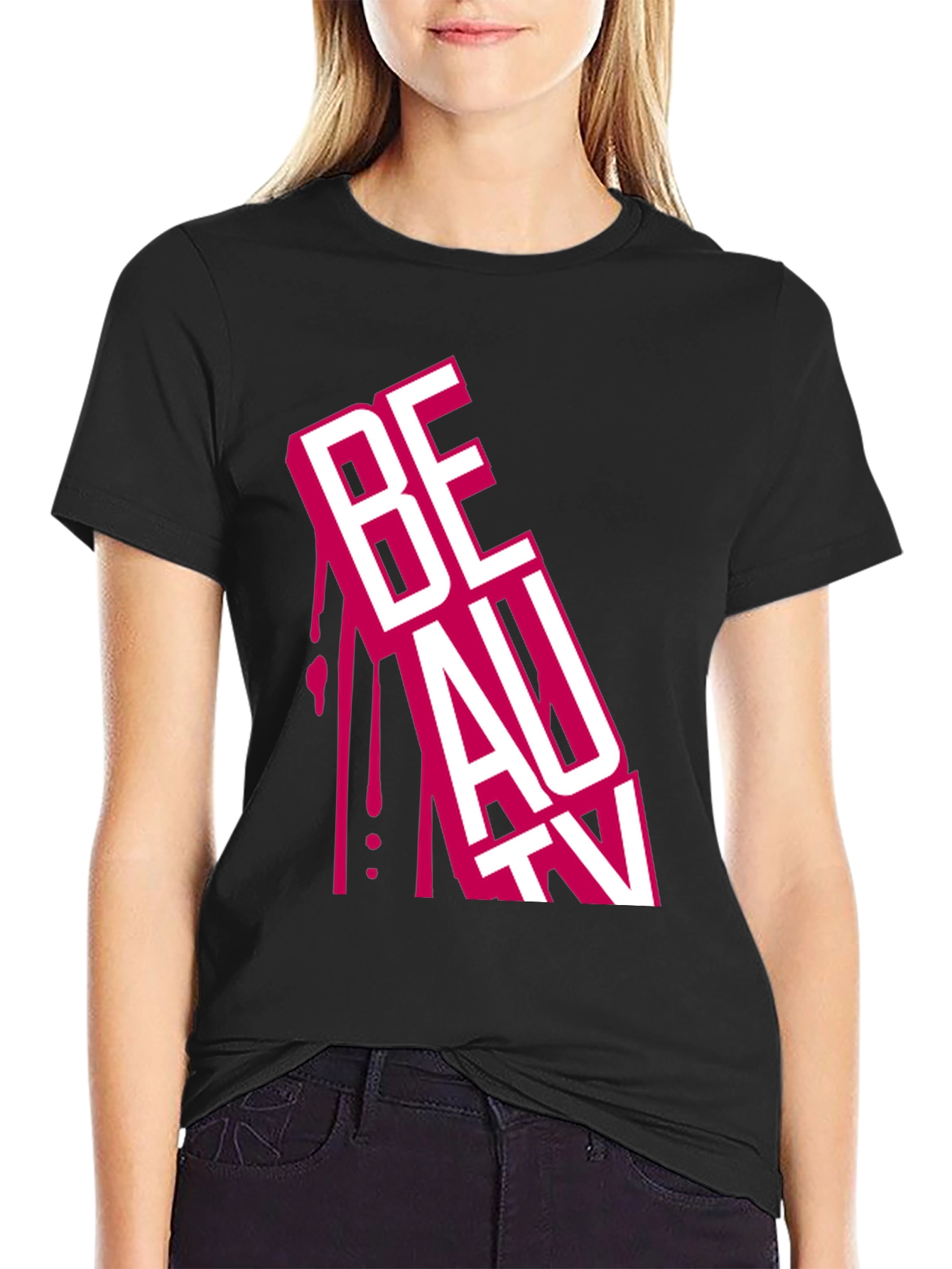 Beauty Drip Graphic Tee - Bold Streetwear