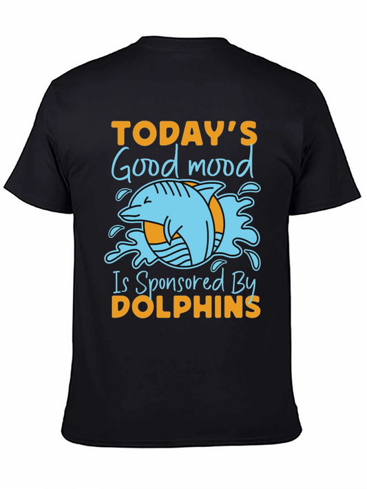 Dolphin Good Mood Graphic Tee - Unisex