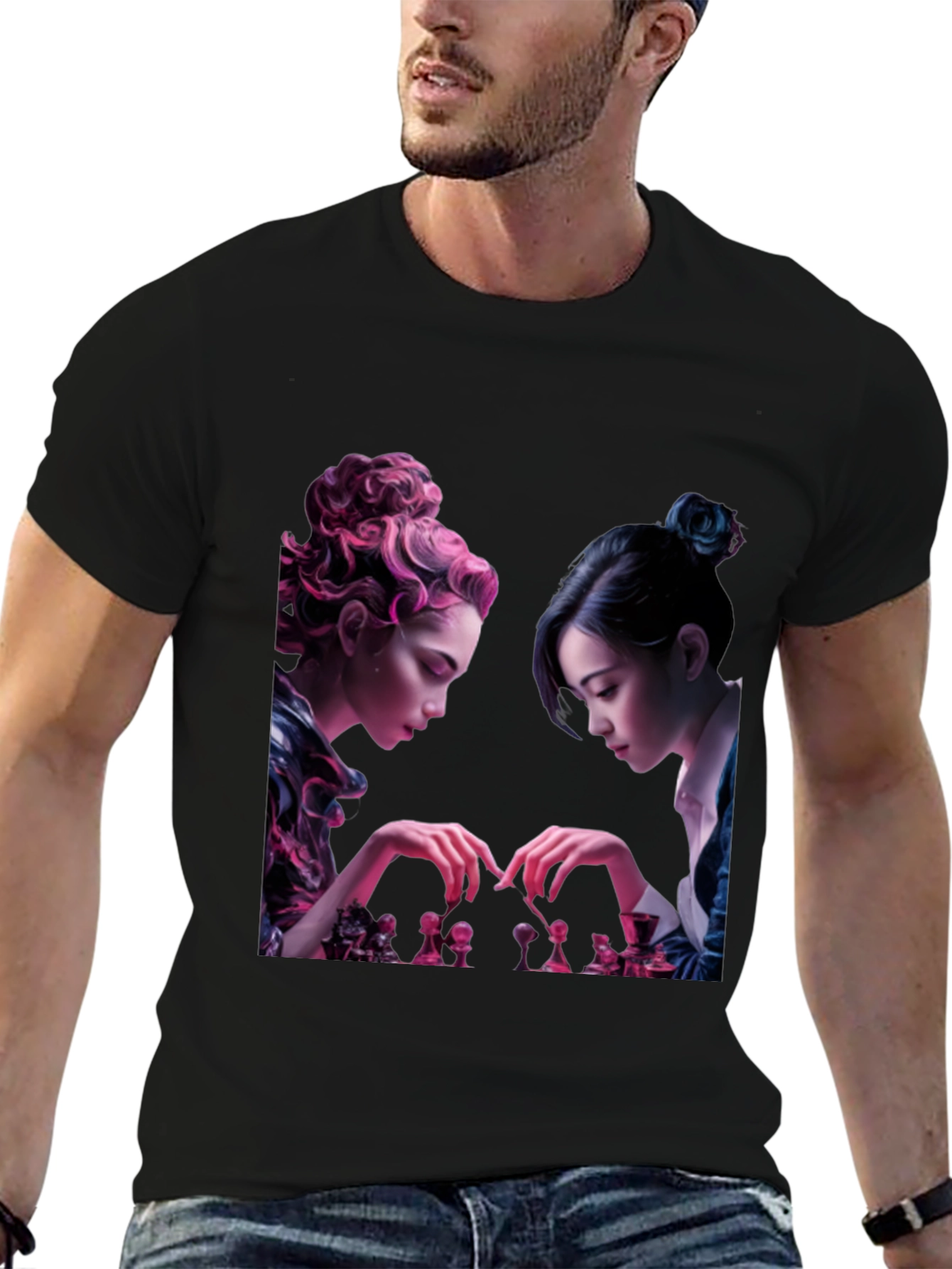Chess Game Graphic Tee