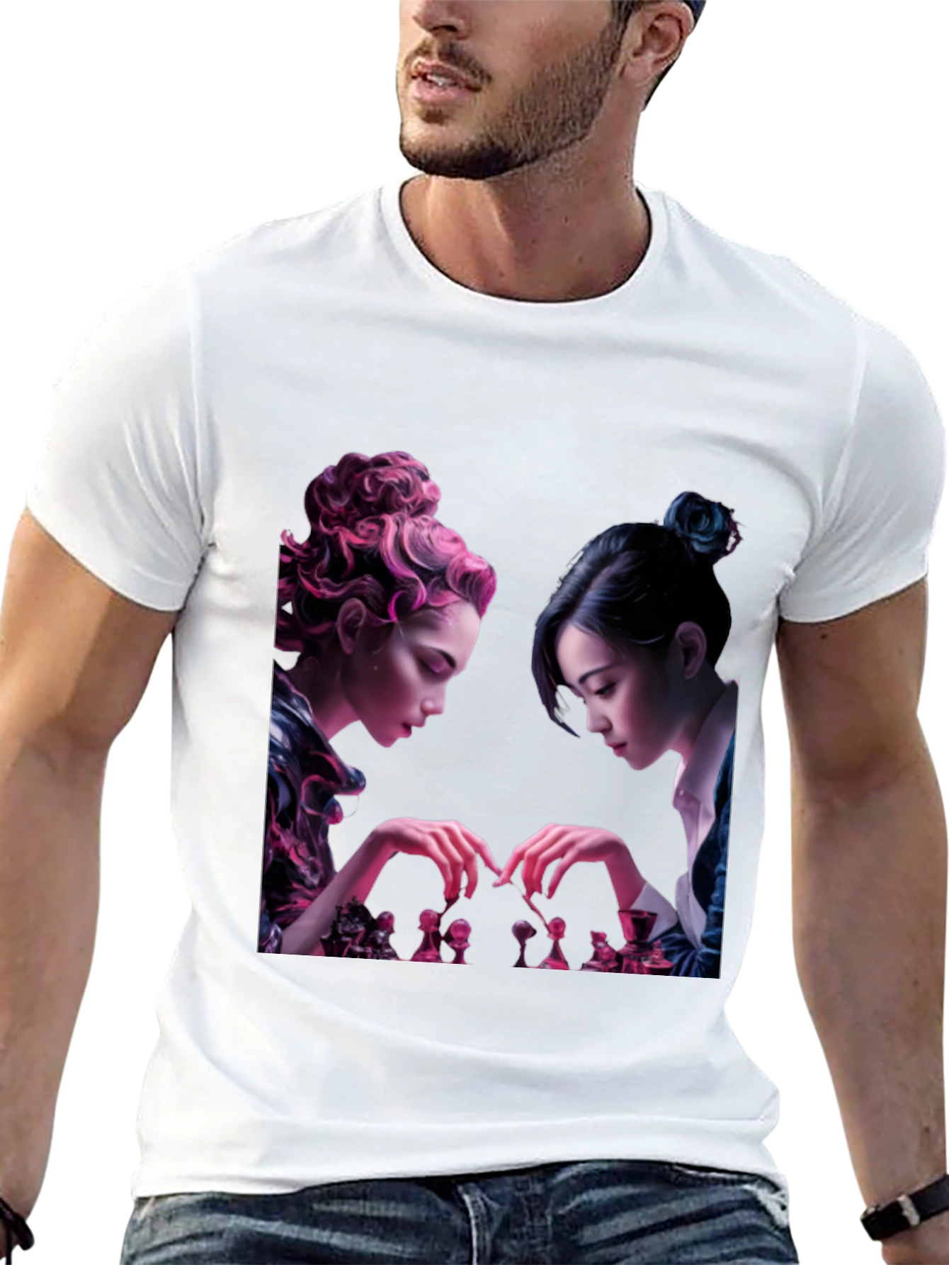 Chess Game Graphic Tee
