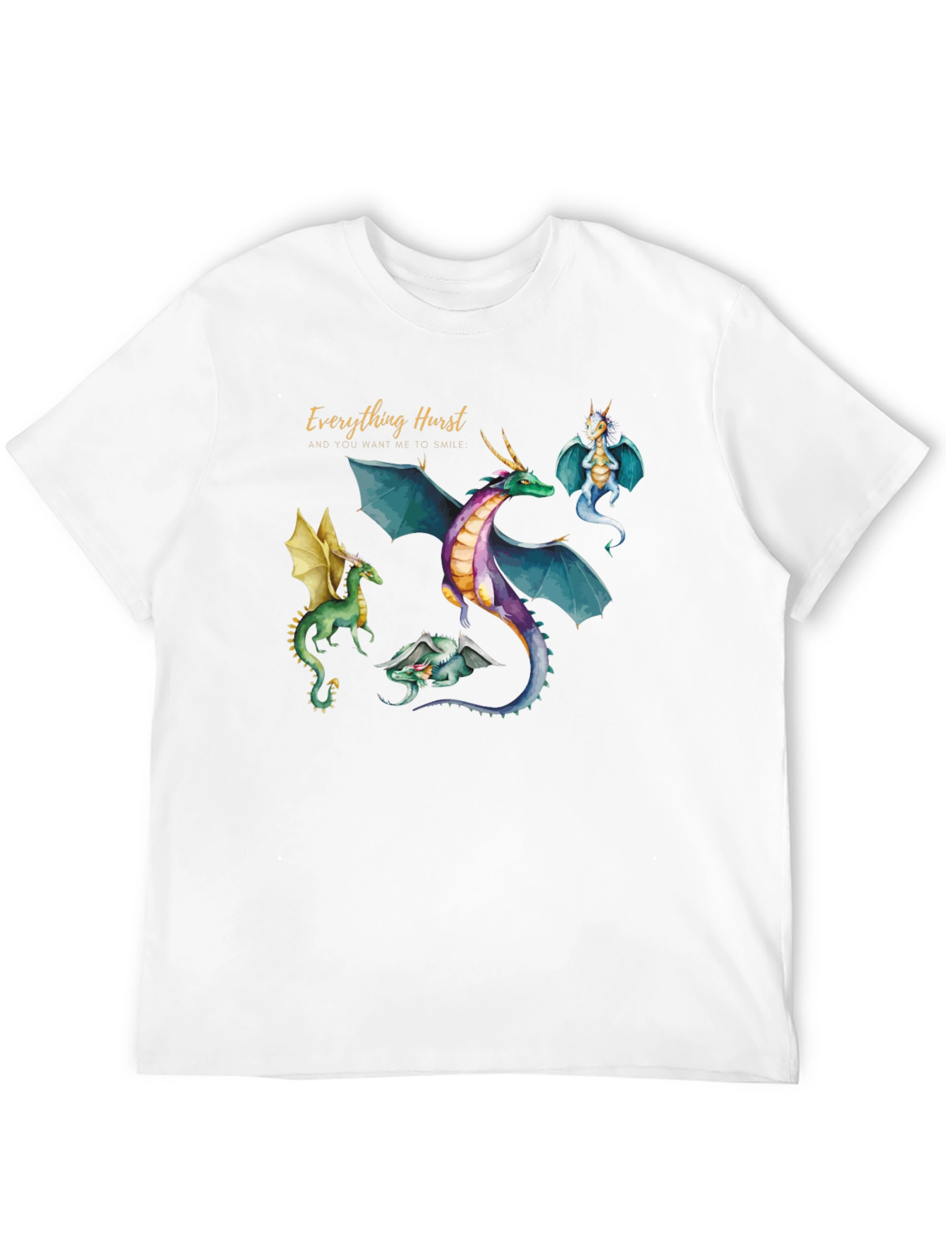 Everything Hurst Dragon Graphic T-Shirt