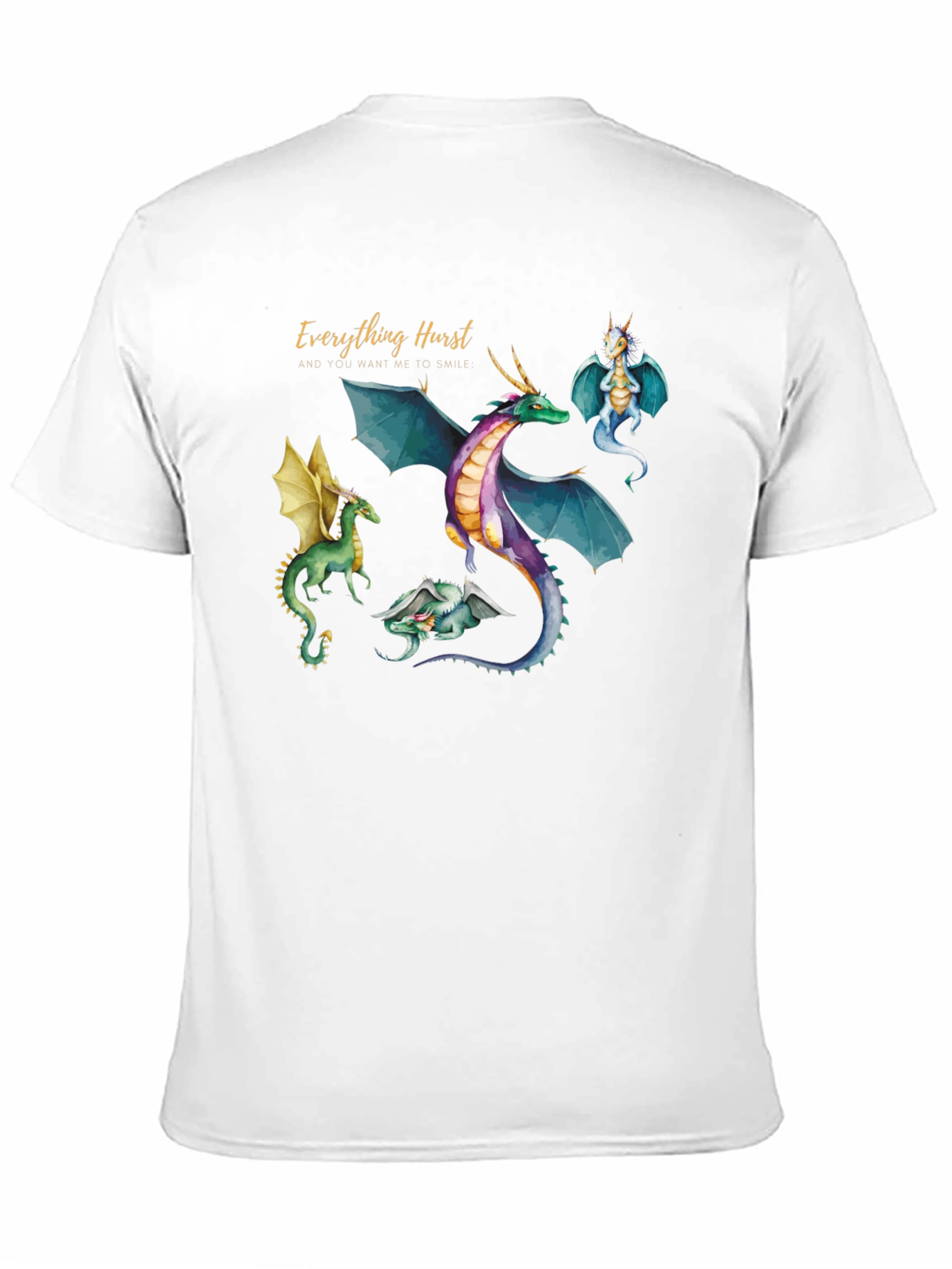 Everything Hurst Dragon Graphic T-Shirt