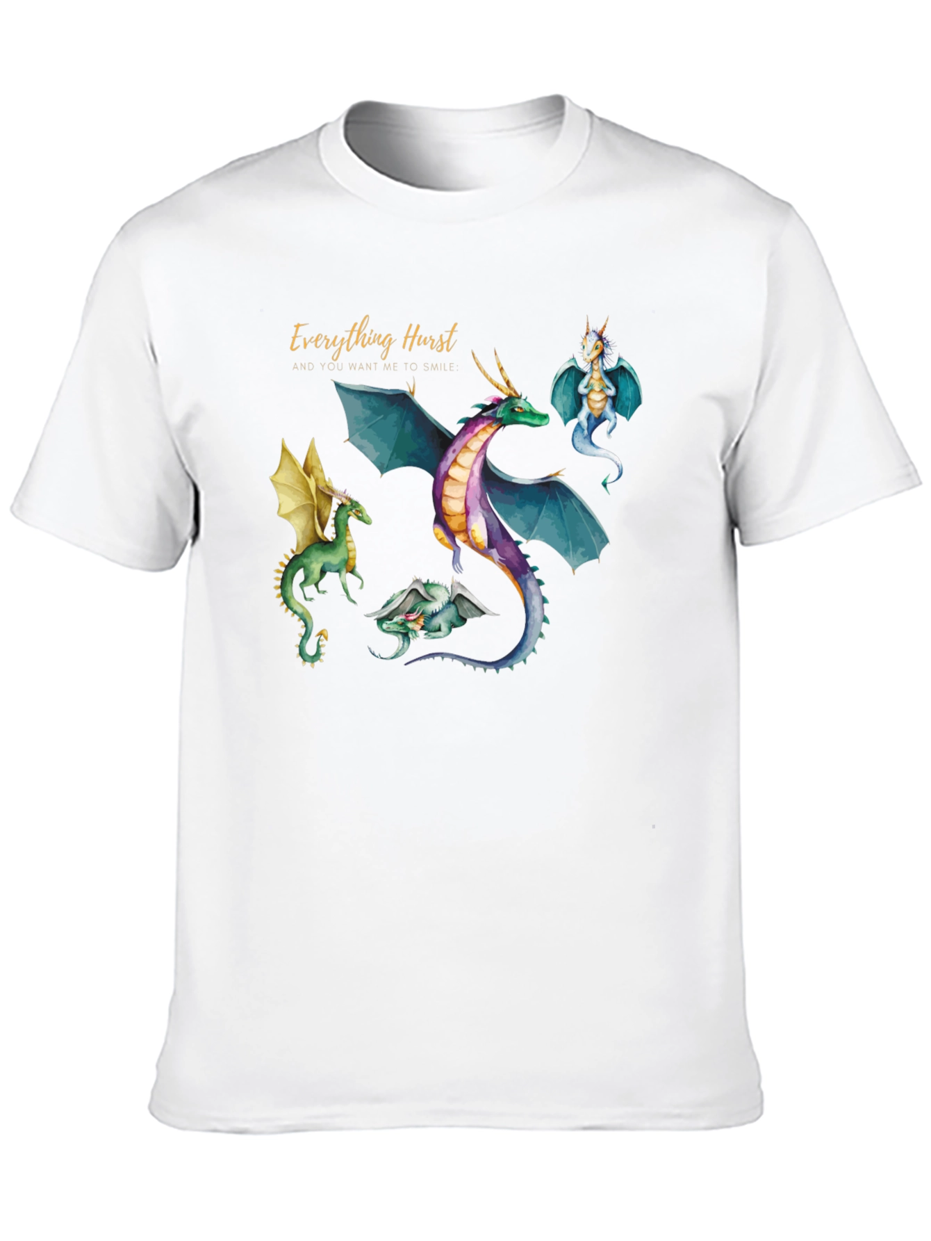 Everything Hurst Dragon Graphic T-Shirt