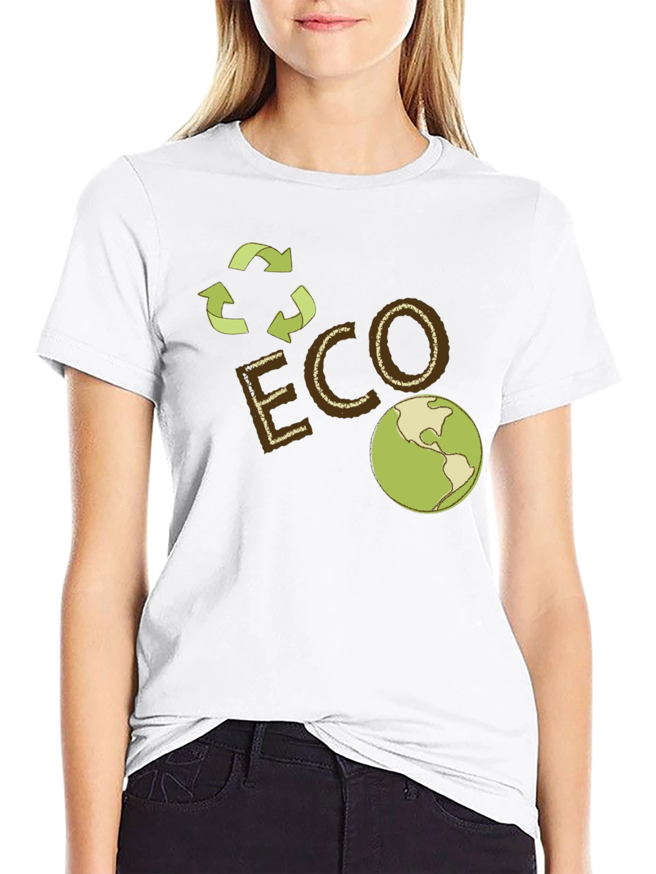 Eco-Friendly Earth Graphic Tee