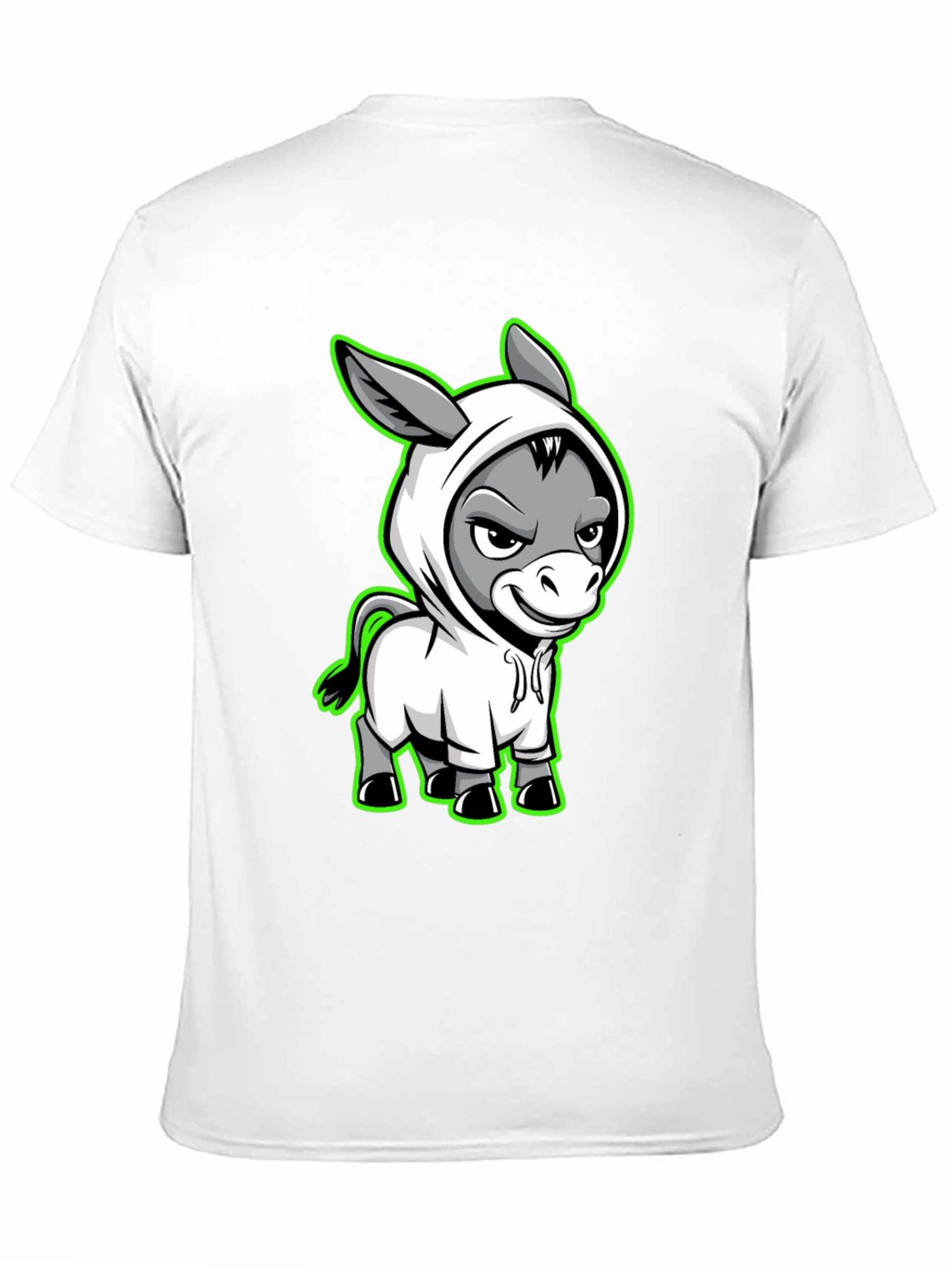 Cool Donkey Cartoon Graphic T-Shirt
