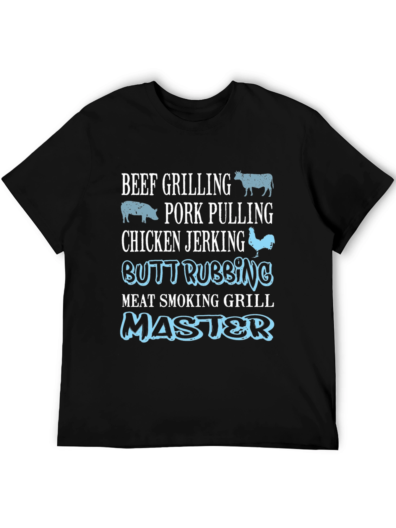 Beef Pork Chicken Grill Master T-Shirt