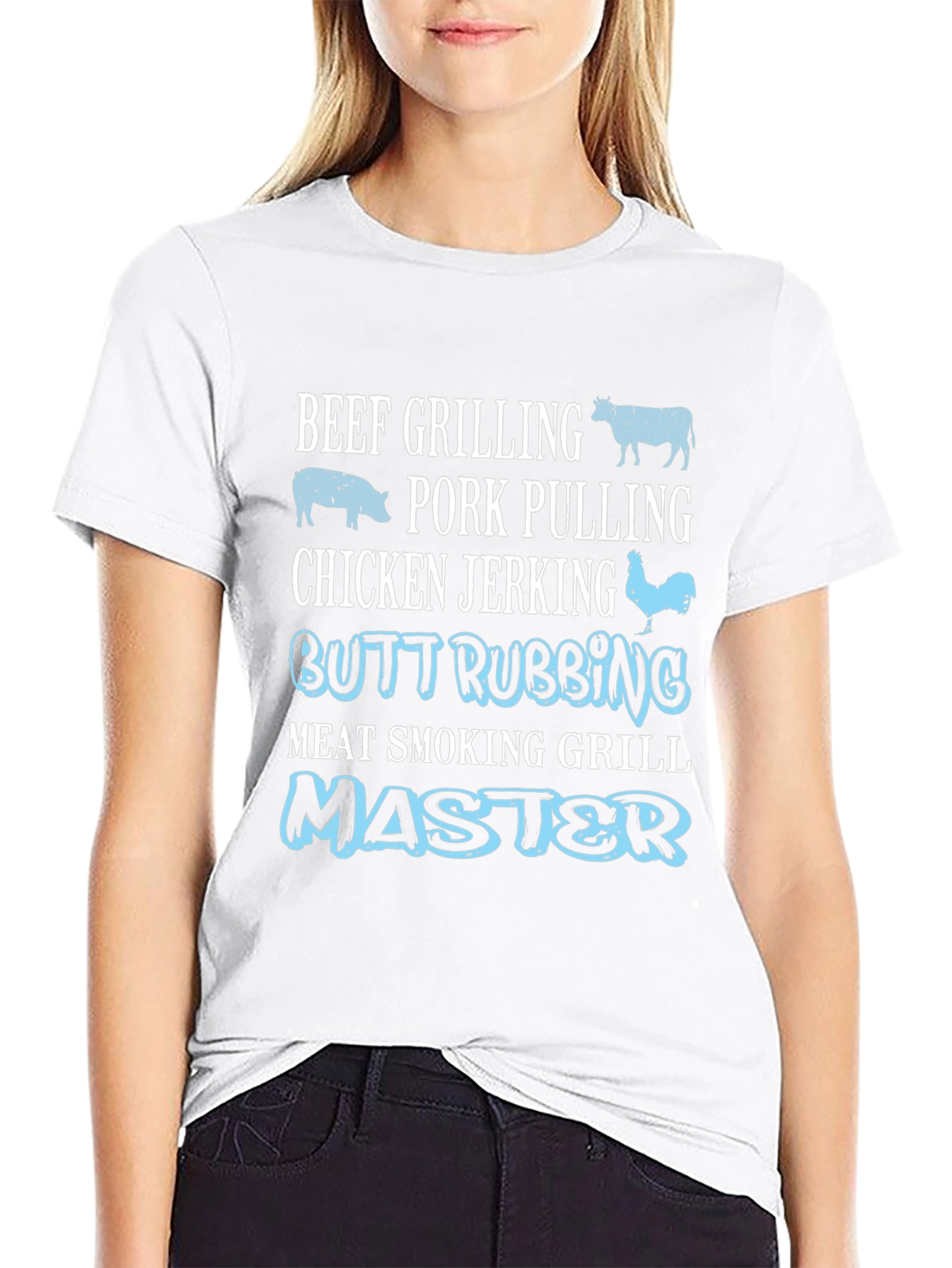 Beef Pork Chicken Grill Master T-Shirt