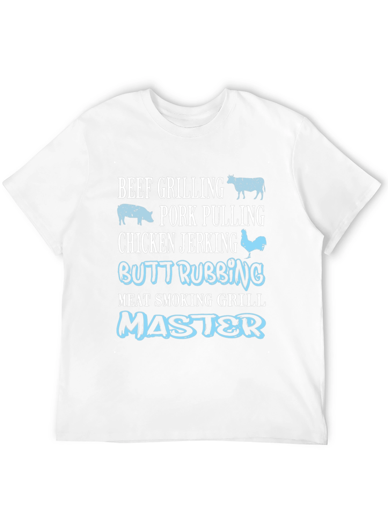 Beef Pork Chicken Grill Master T-Shirt