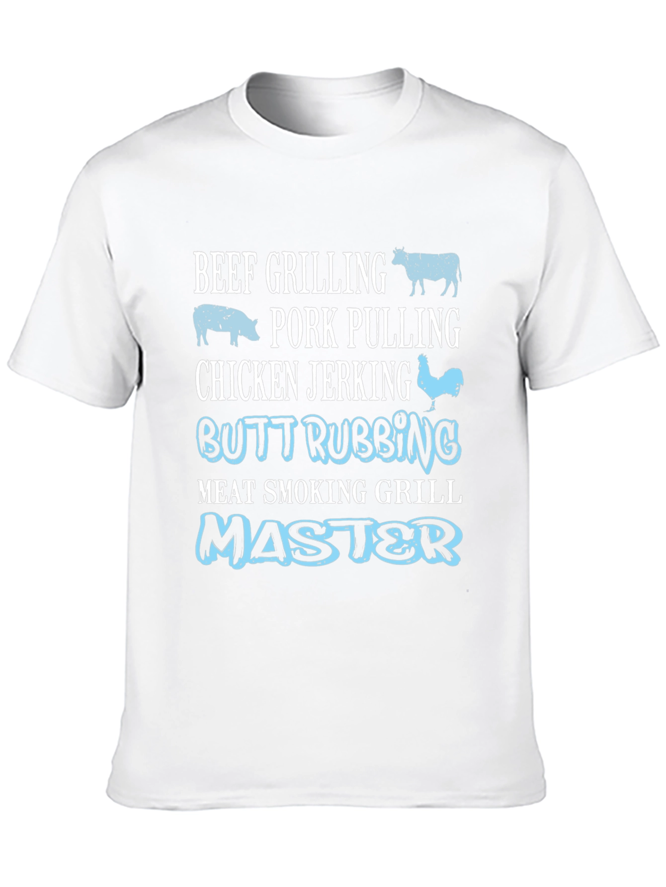 Beef Pork Chicken Grill Master T-Shirt