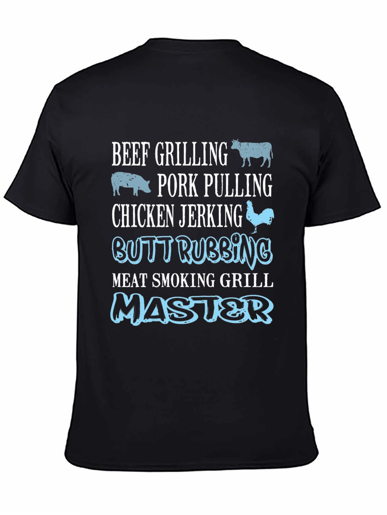 Beef Pork Chicken Grill Master T-Shirt