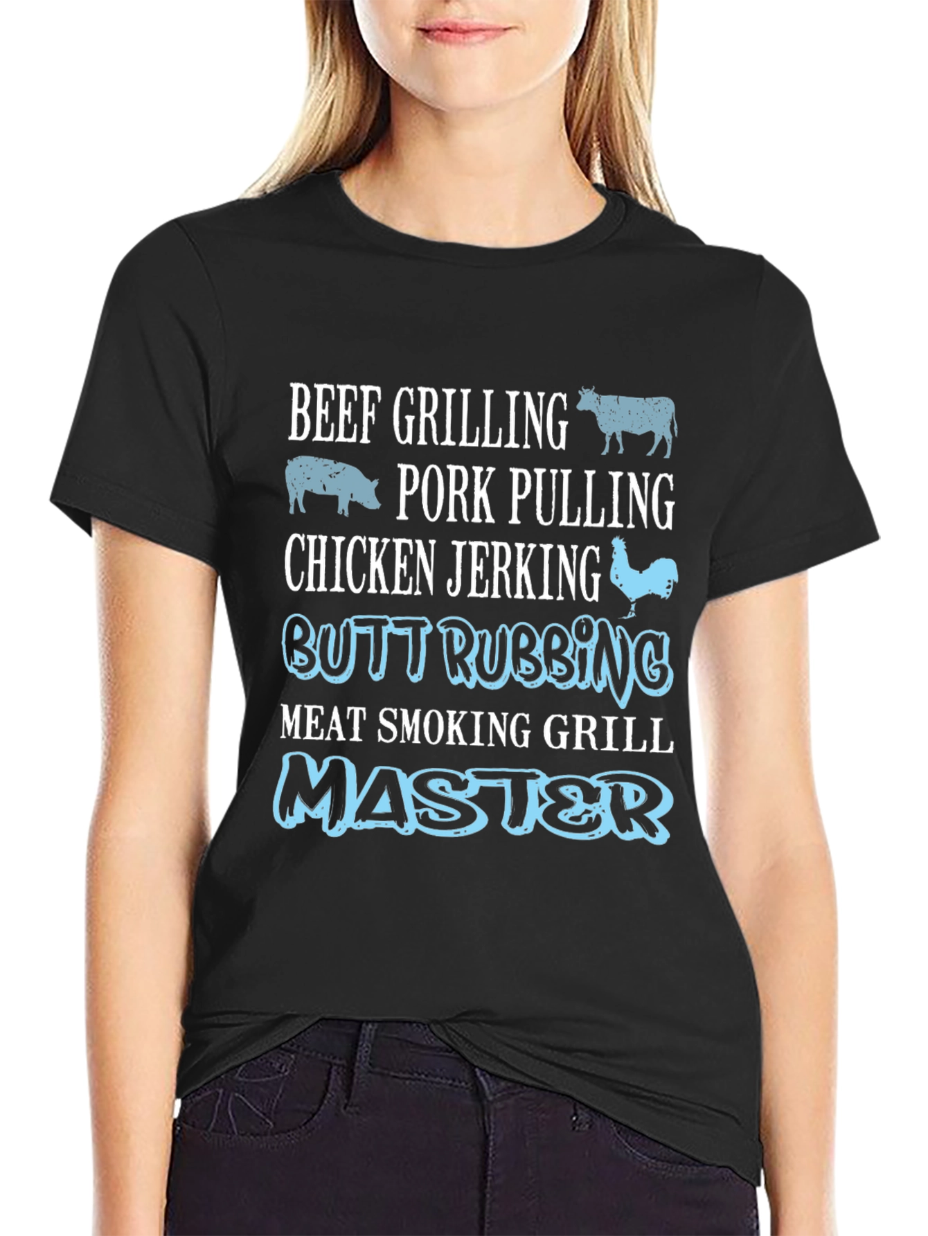 Beef Pork Chicken Grill Master T-Shirt