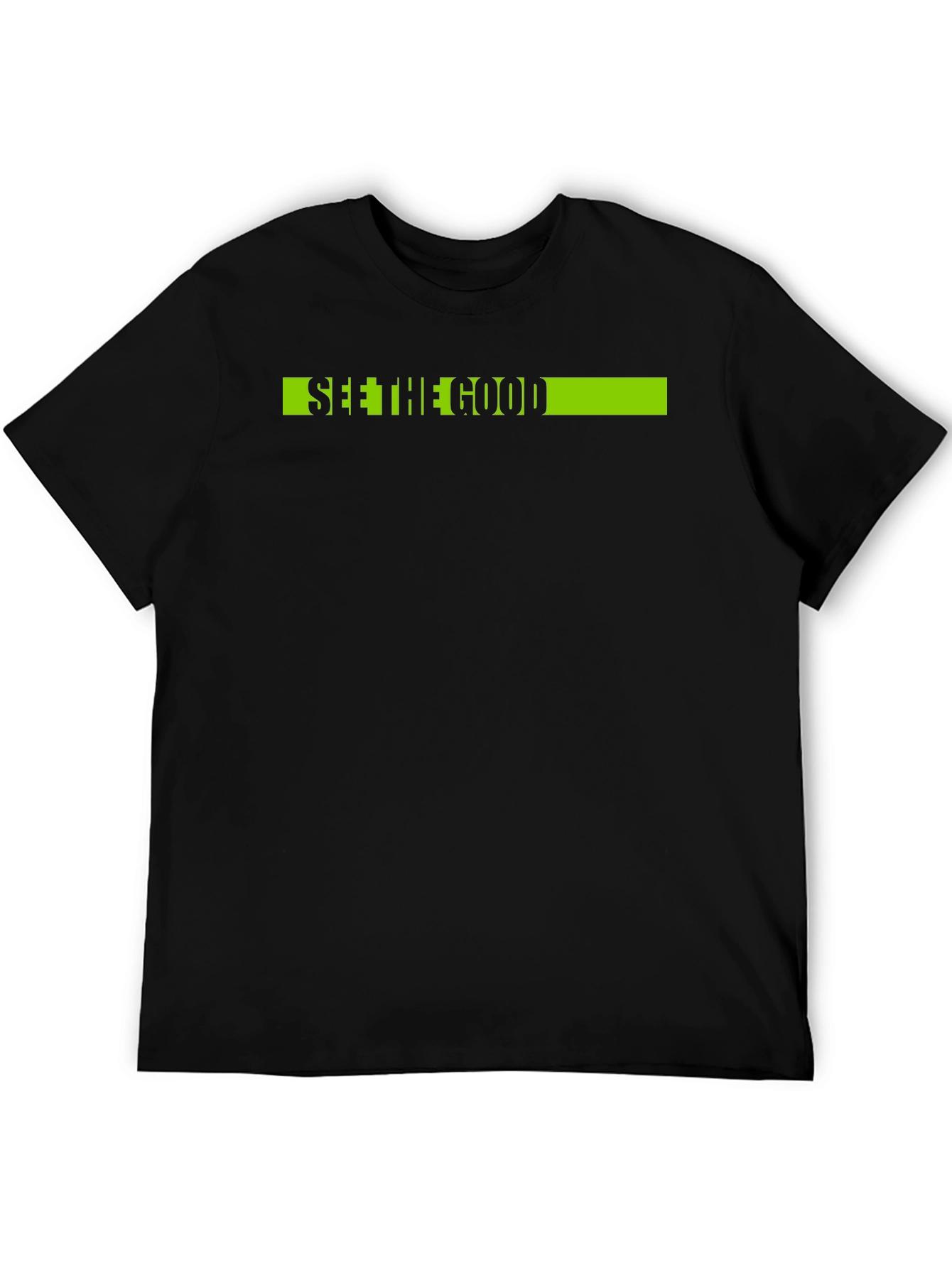 See the Good Black T-Shirt