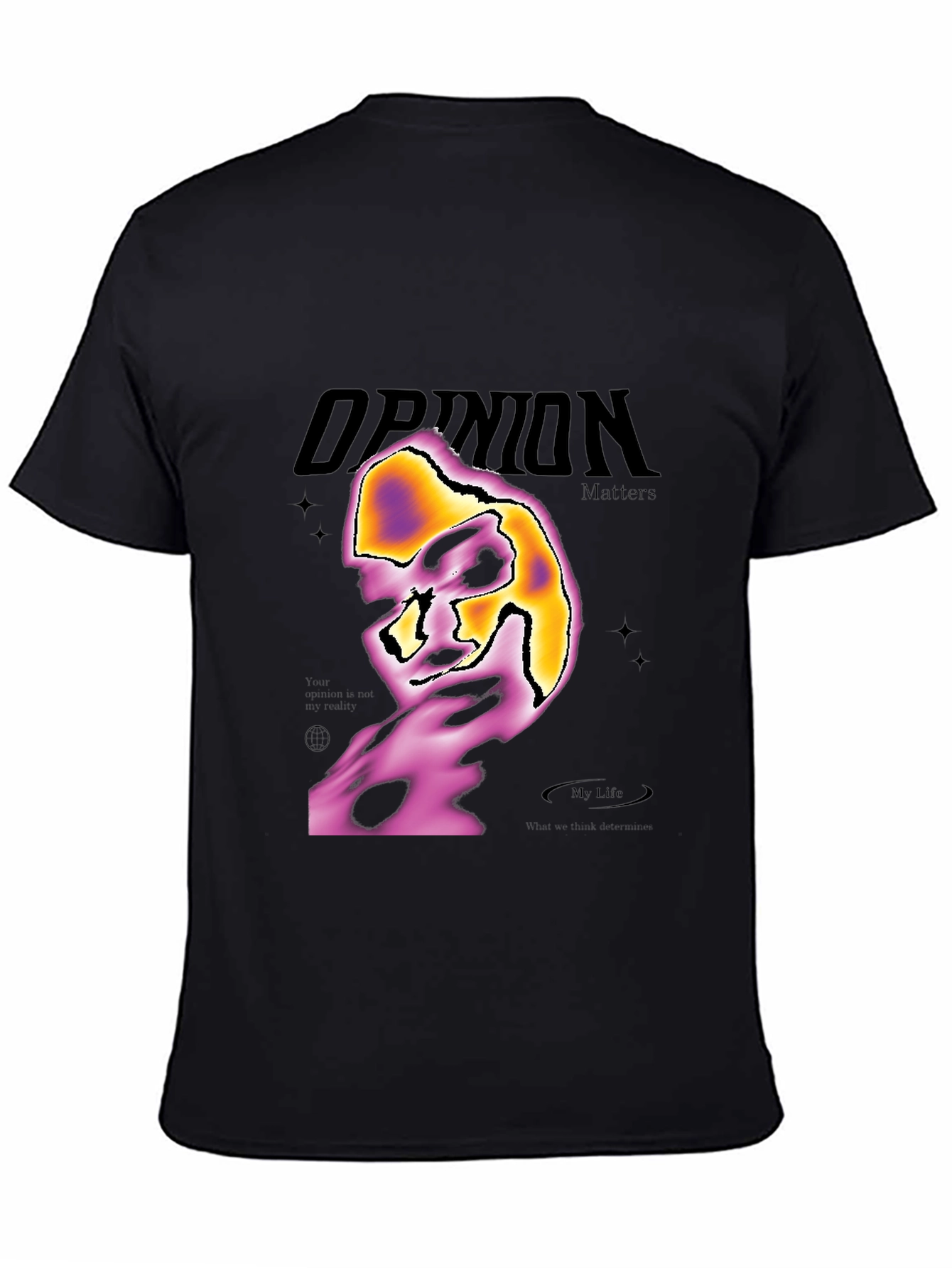 Opinion Matters Graphic Print T-Shirt