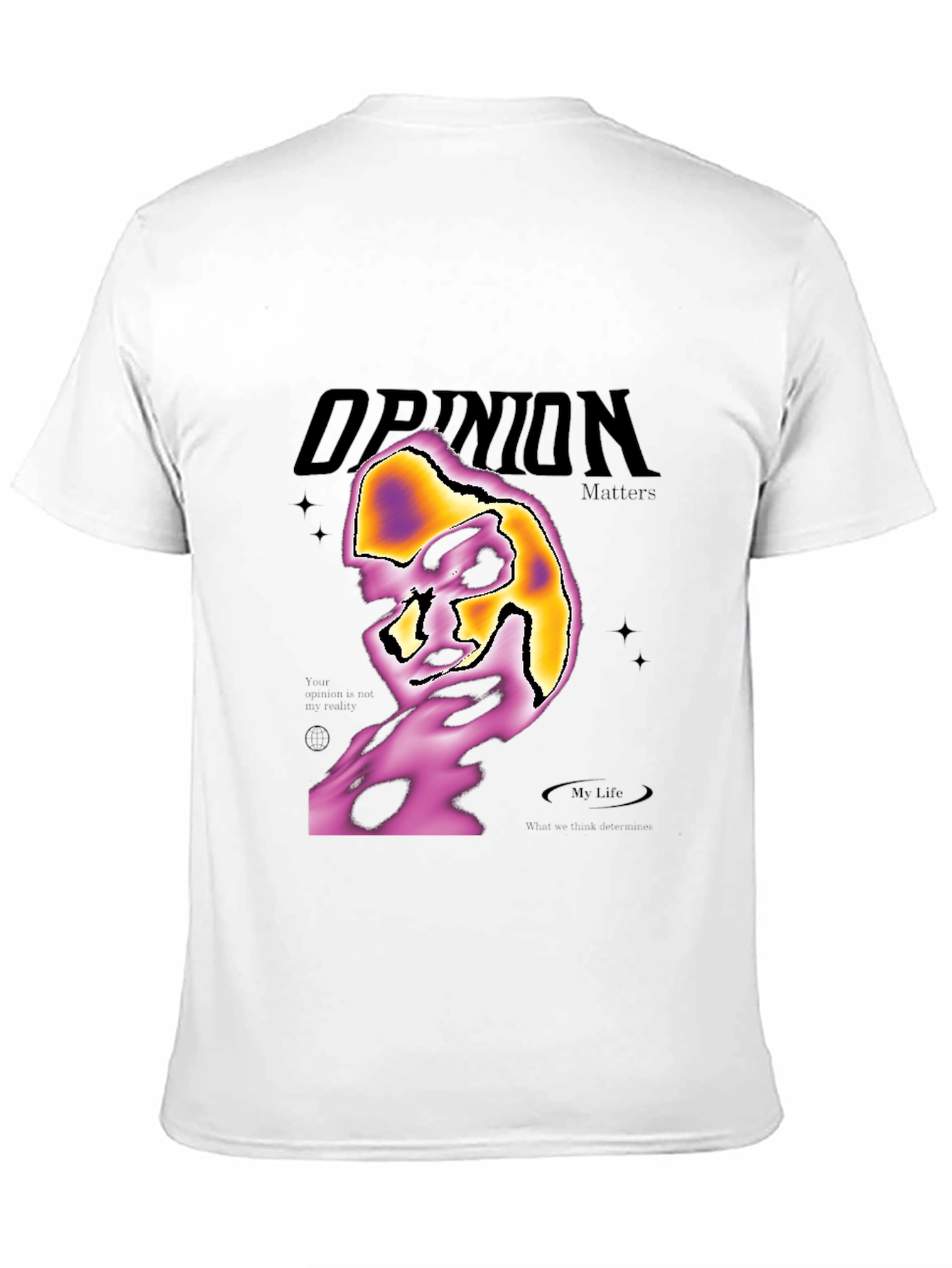 Opinion Matters Graphic Print T-Shirt