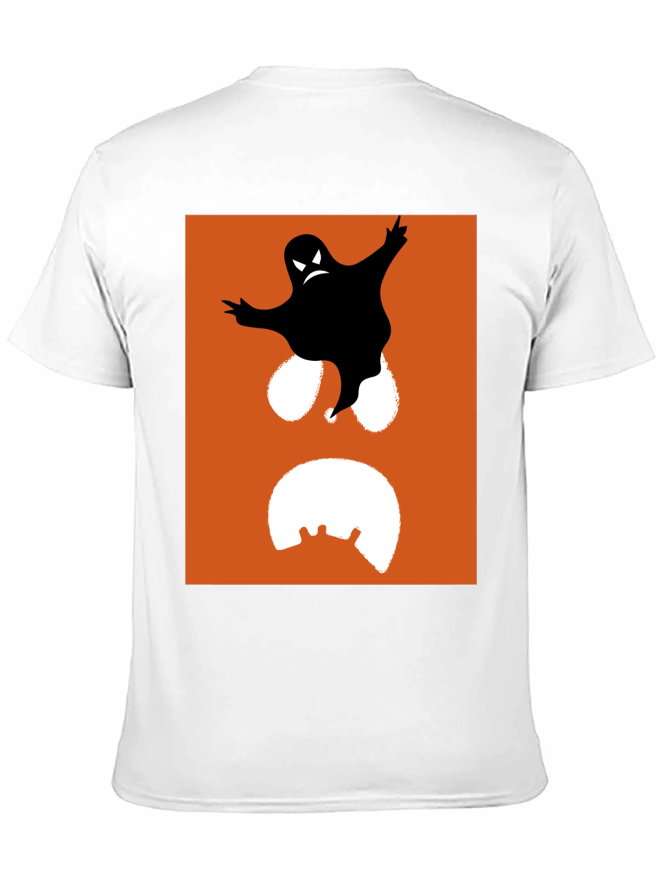 Spooky Ghost Graphic Tee - Halloween Fashion
