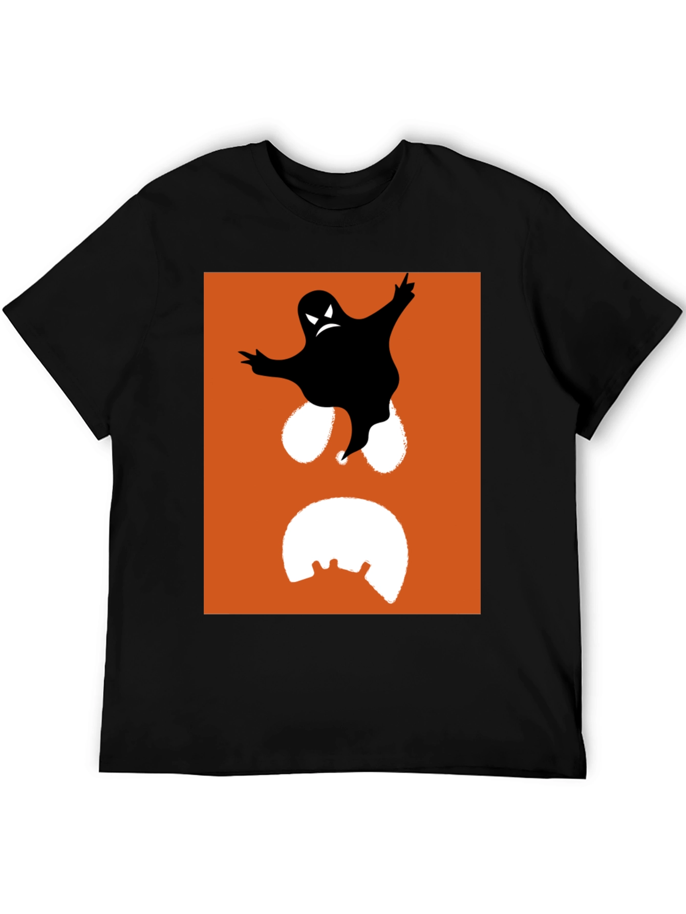 Spooky Ghost Graphic Tee - Halloween Fashion