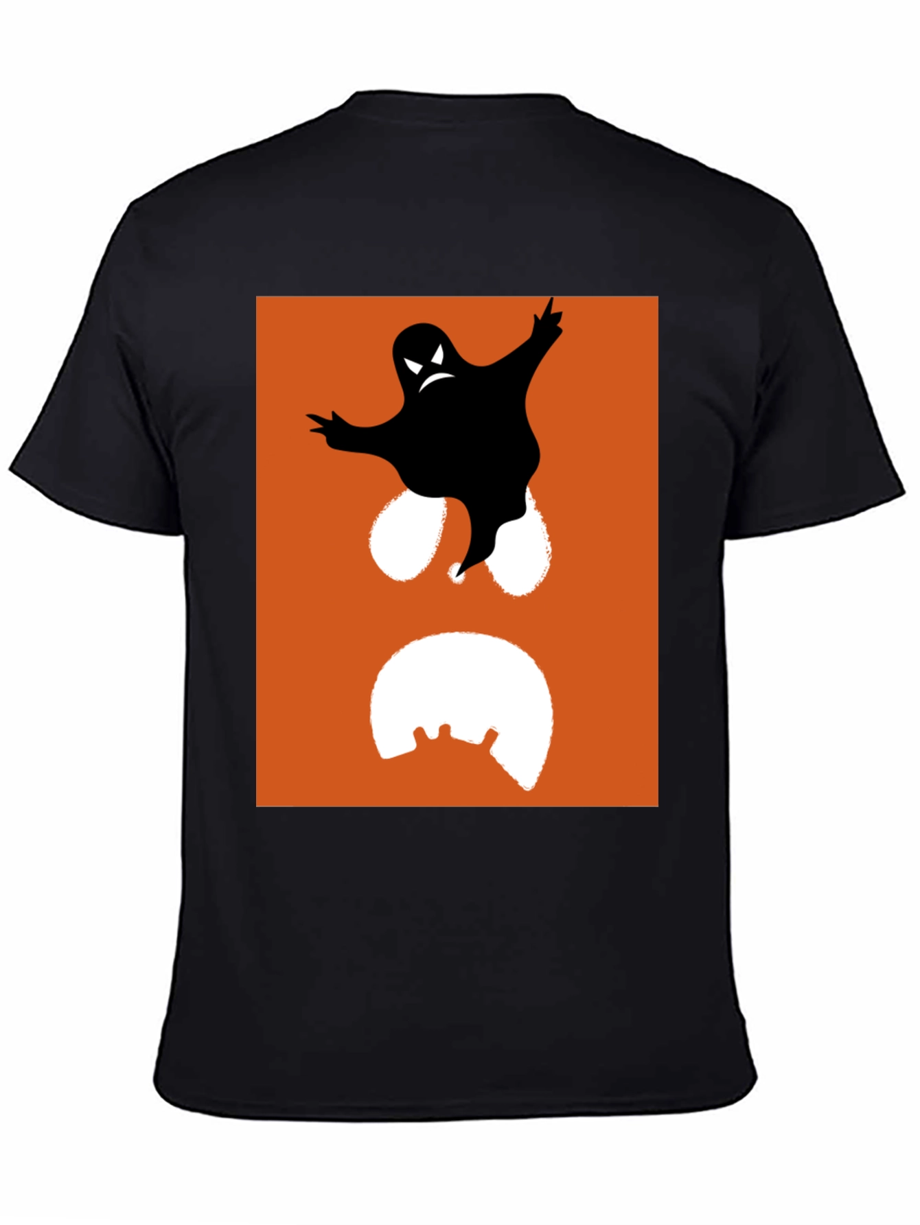 Spooky Ghost Graphic Tee - Halloween Fashion