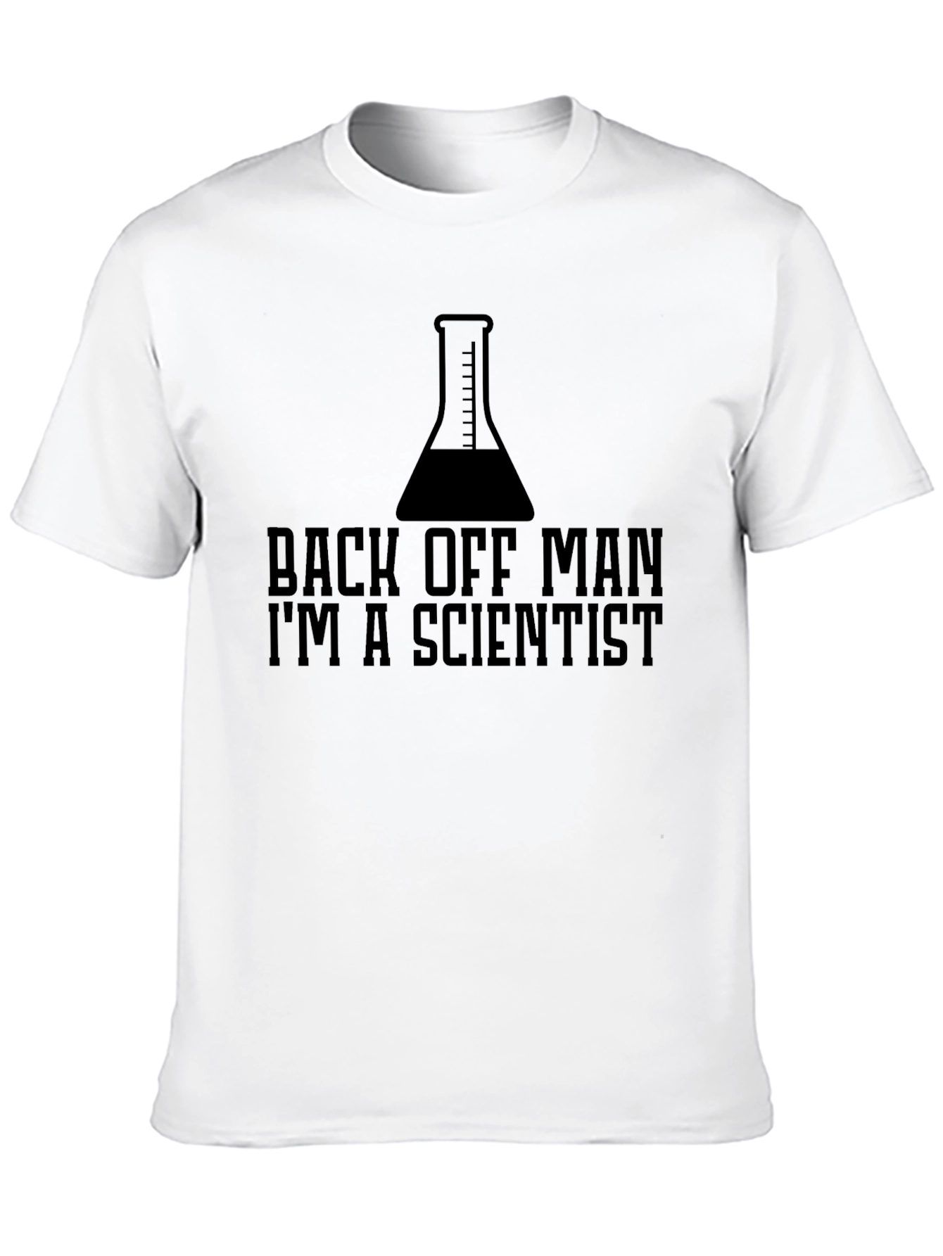 Back Off Man Im A Scientist Black T-Shirt