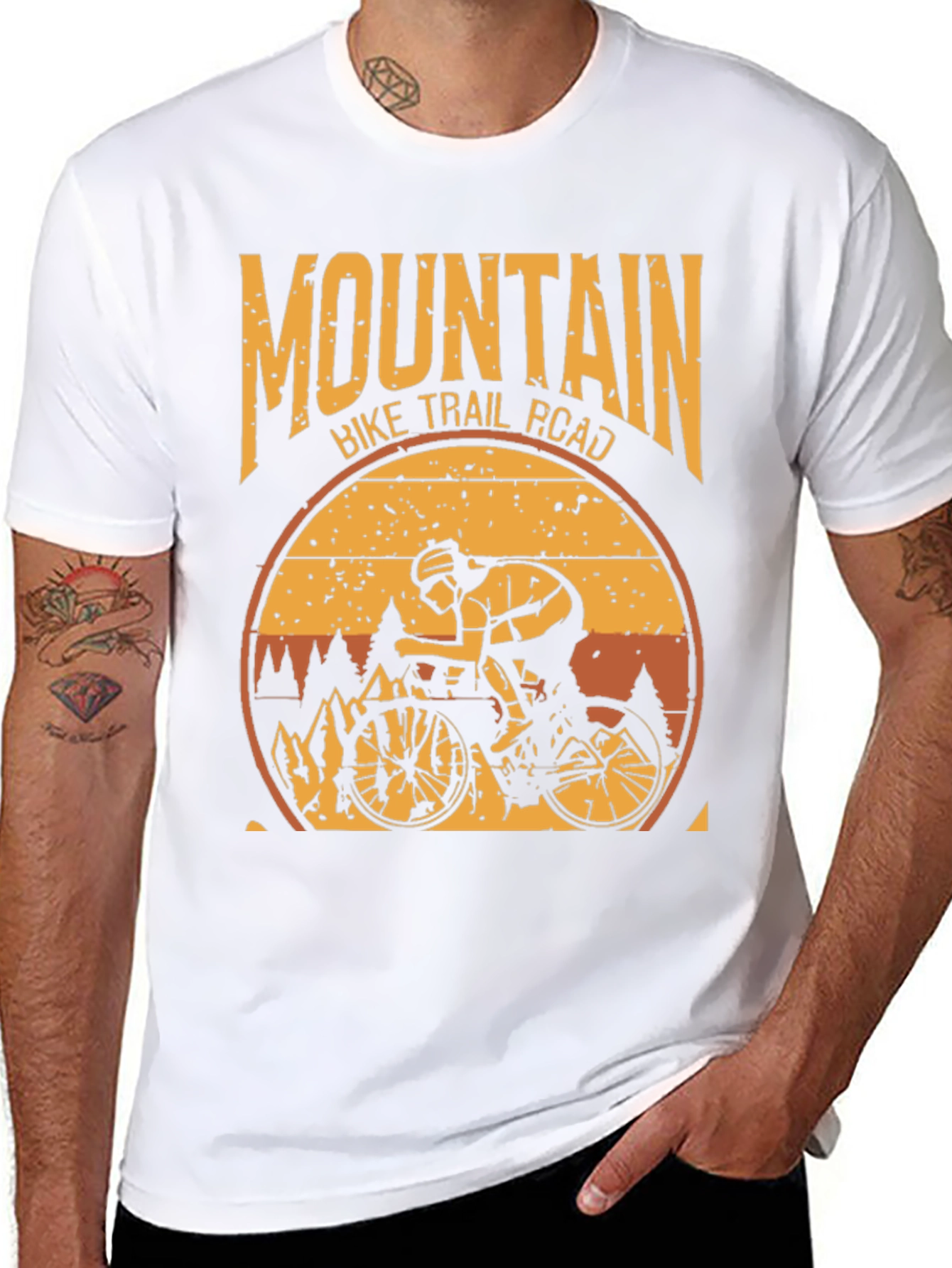 Mountain Bike Trail Road T-Shirt
