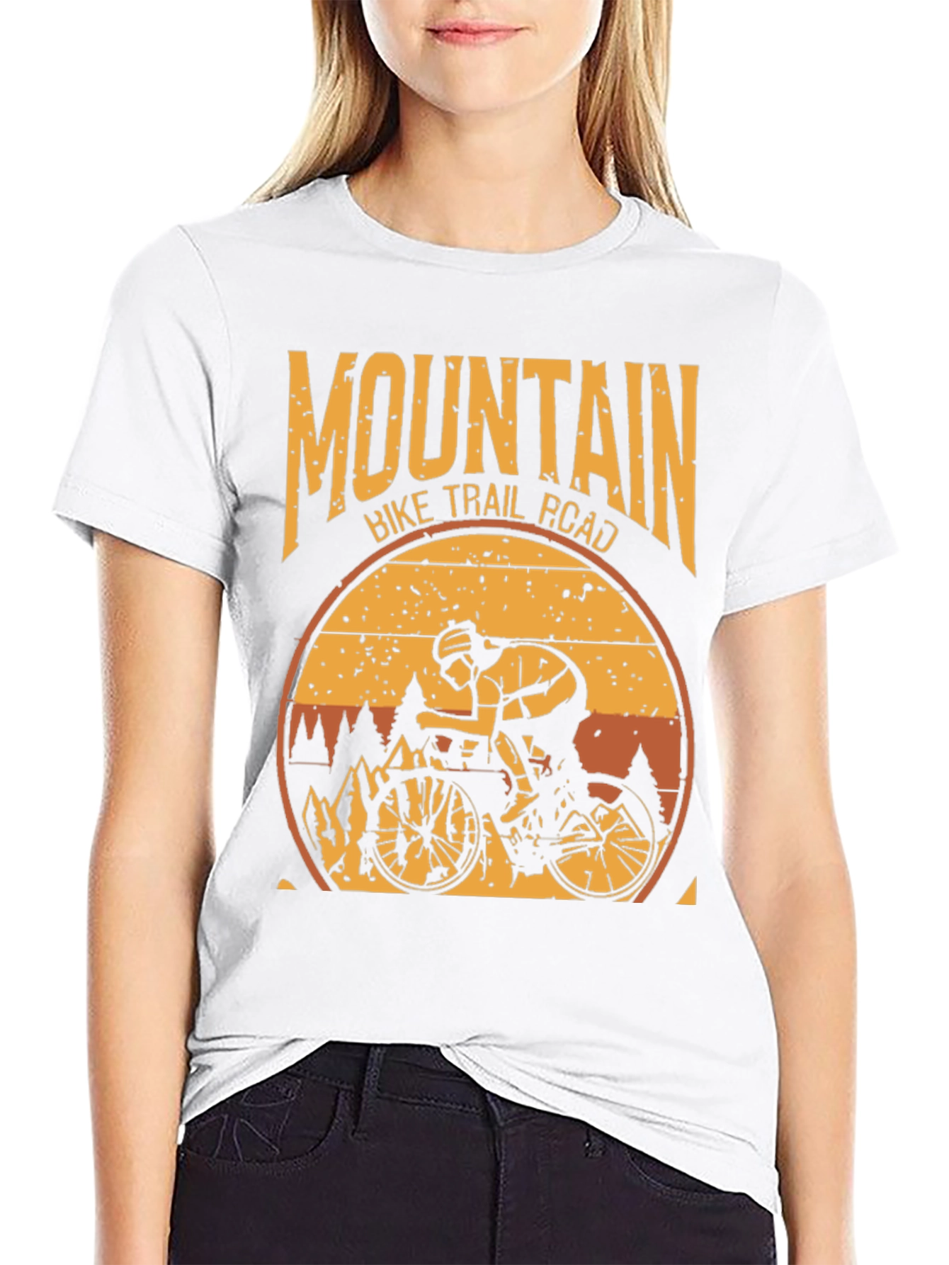 Mountain Bike Trail Road T-Shirt