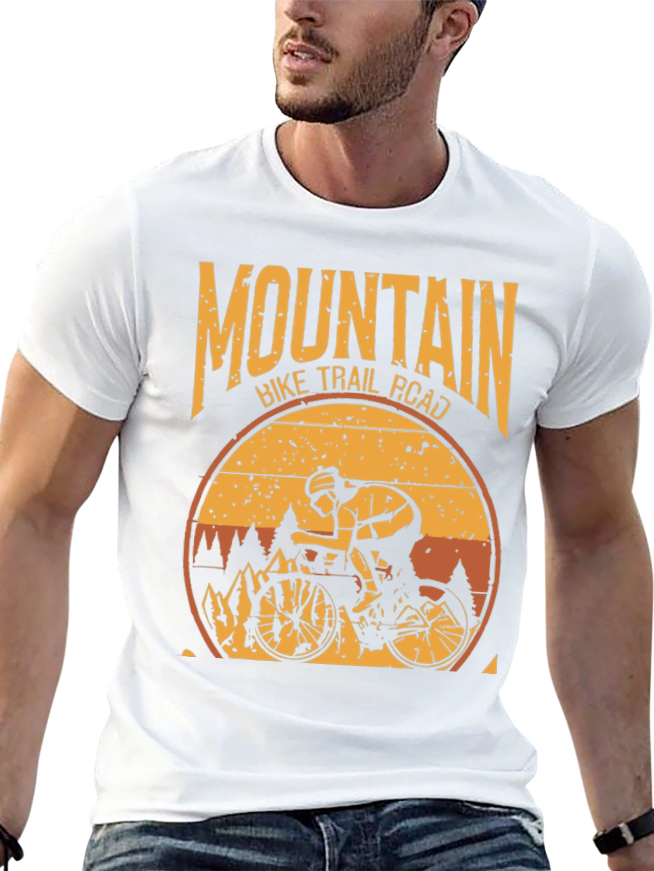 Mountain Bike Trail Road T-Shirt