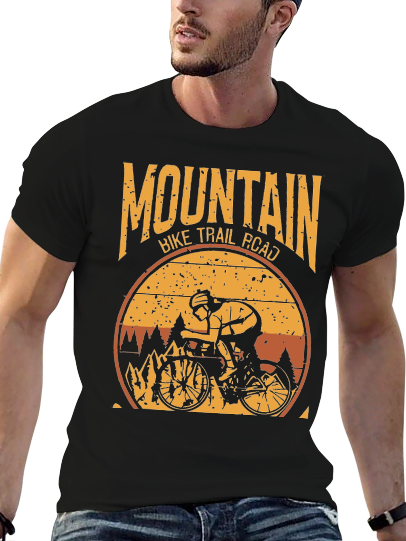 Mountain Bike Trail Road T-Shirt