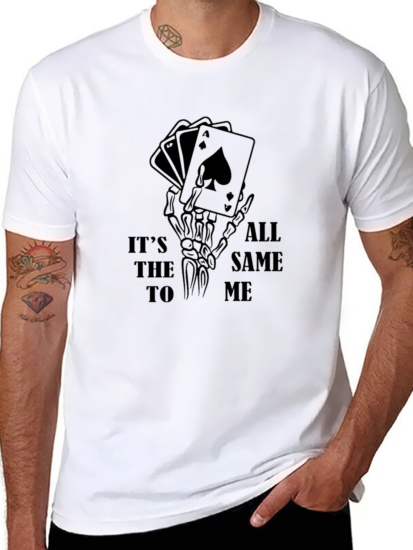 Its All the Same to Me Poker T-Shirt