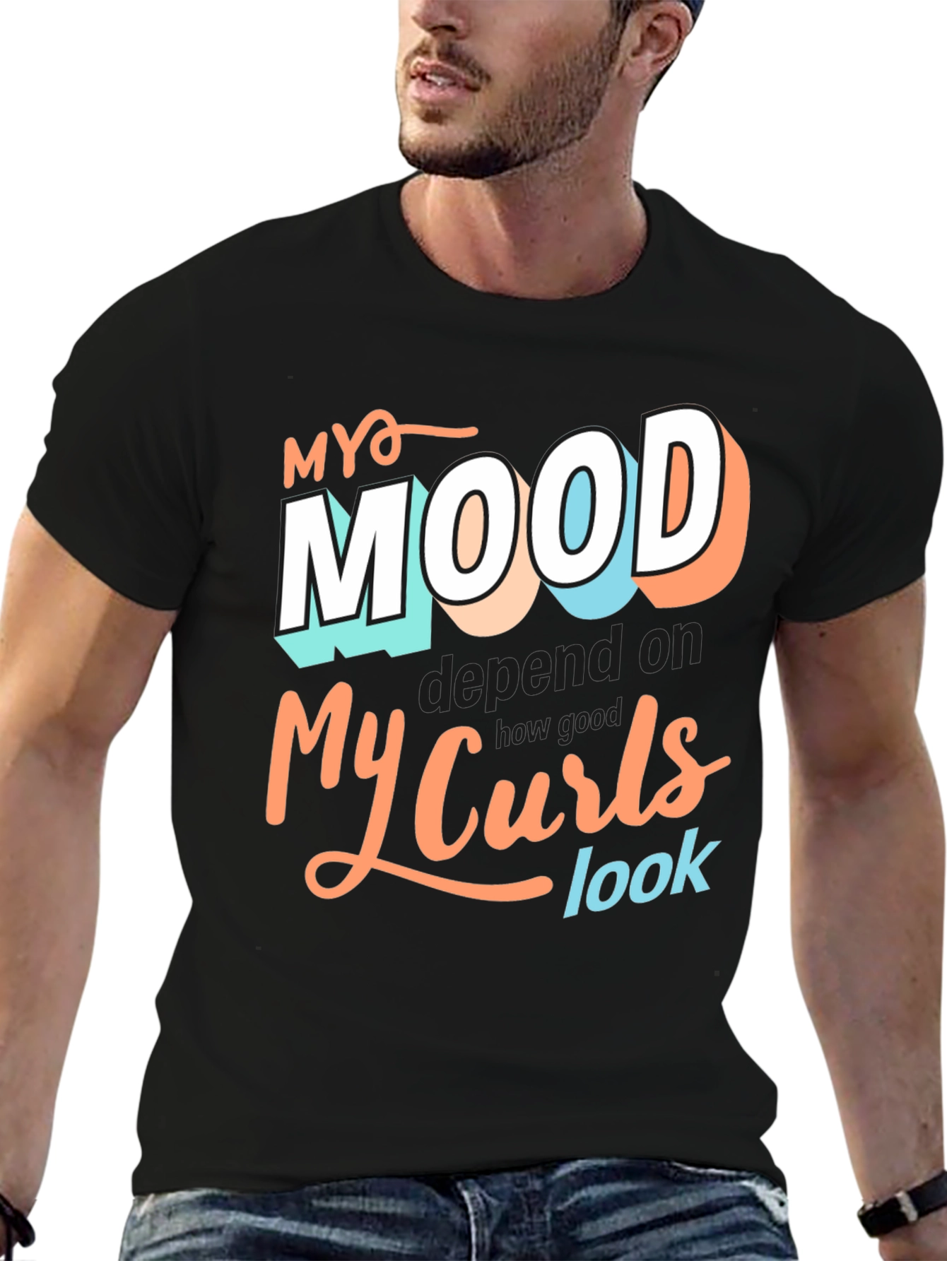 My Mood My Curls T-Shirt - Unisex