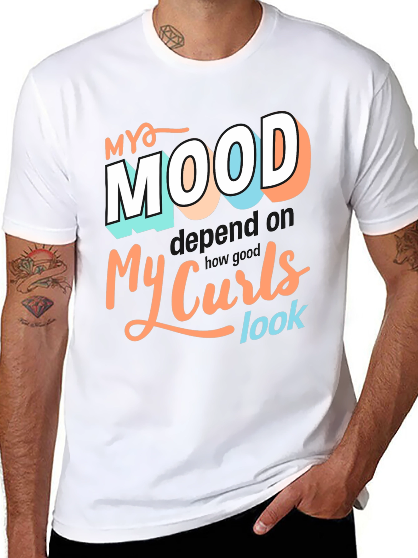 My Mood My Curls T-Shirt - Unisex
