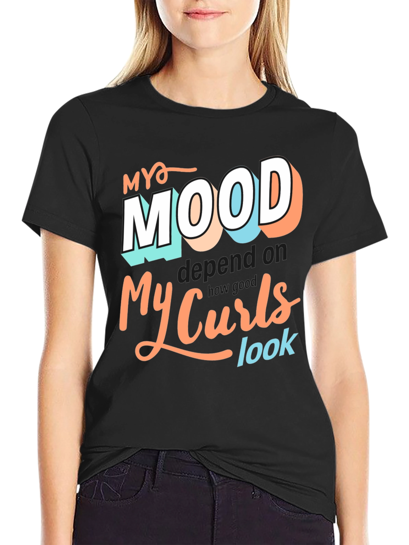 My Mood My Curls T-Shirt - Unisex