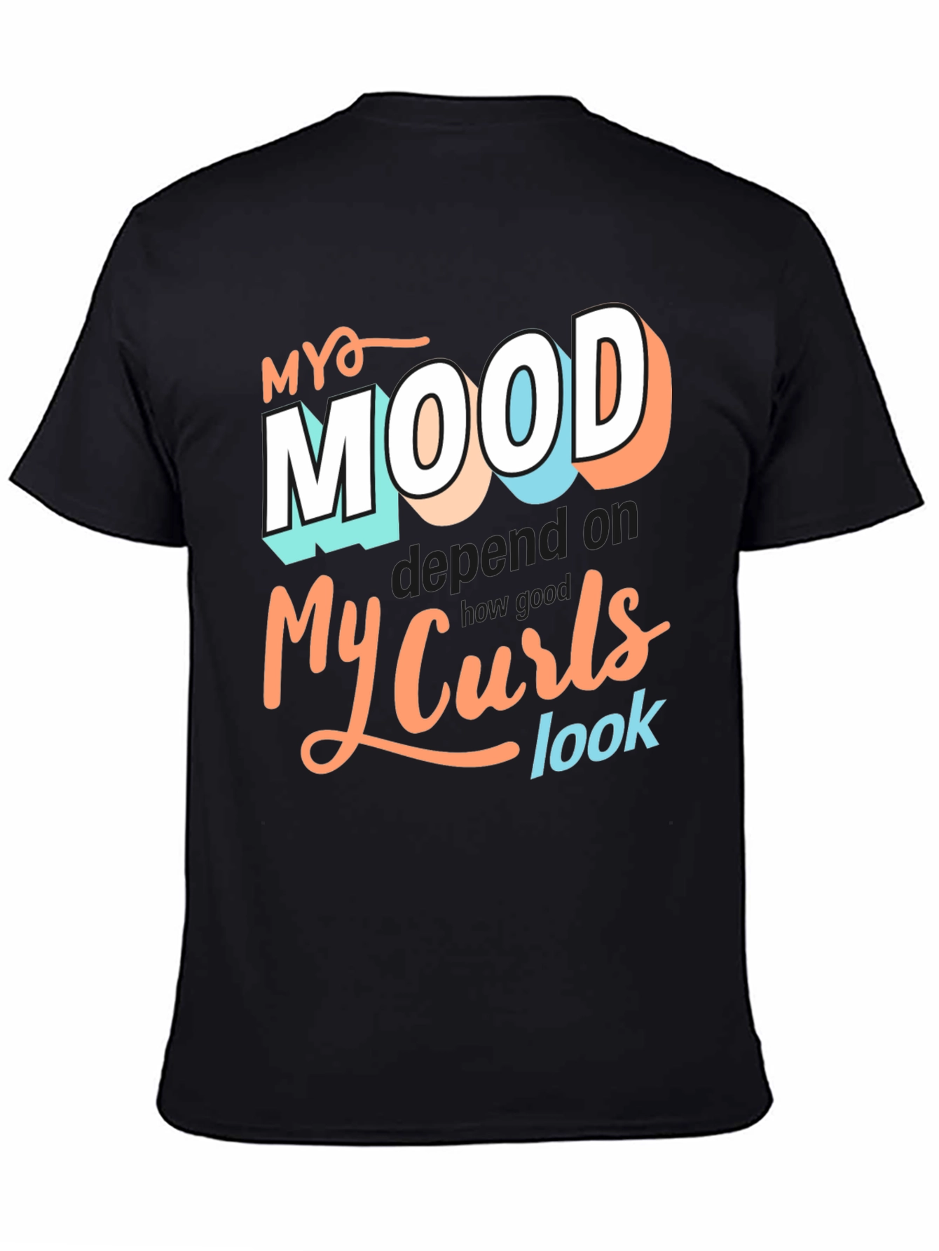 My Mood My Curls T-Shirt - Unisex
