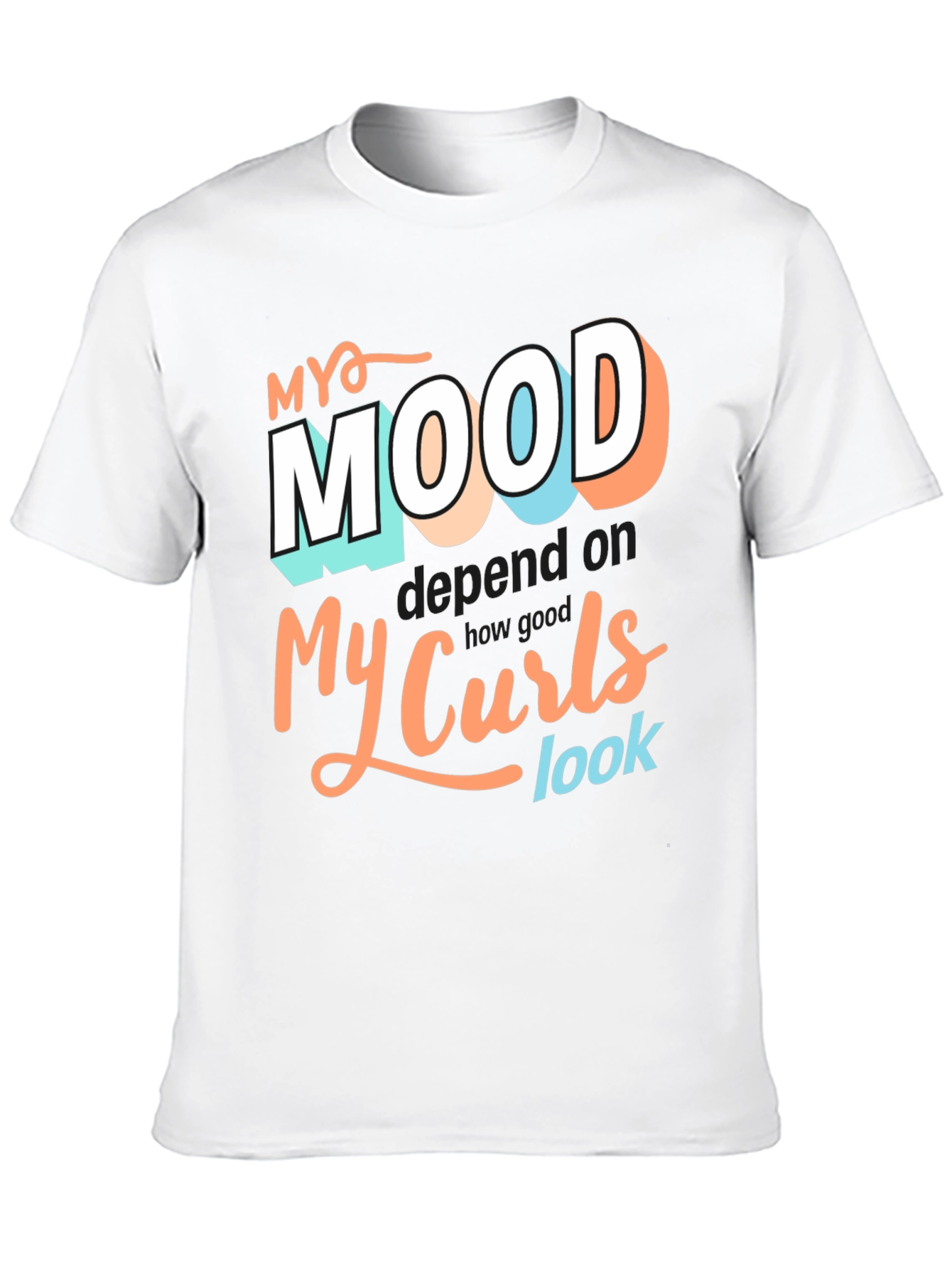 My Mood My Curls T-Shirt - Unisex