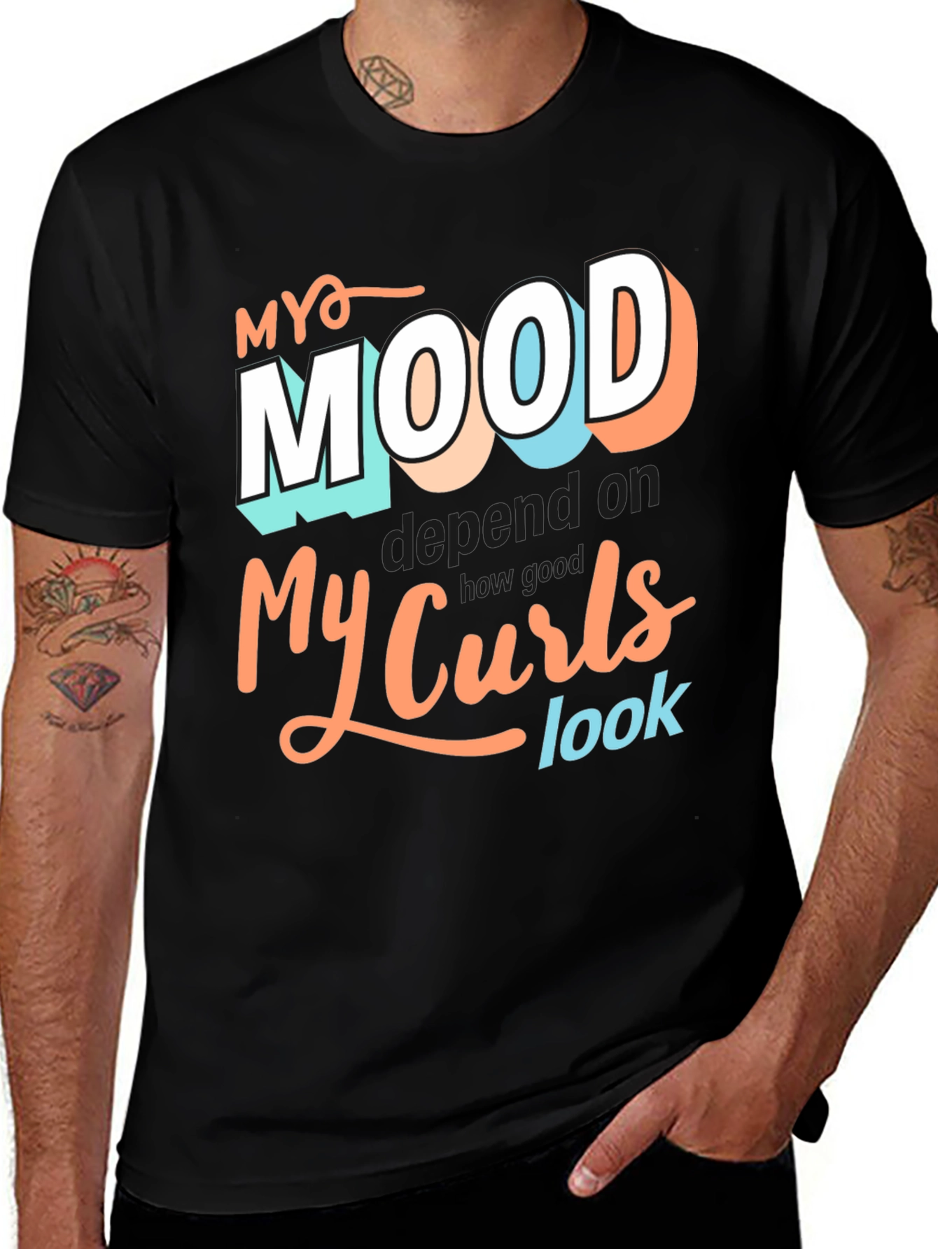 My Mood My Curls T-Shirt - Unisex