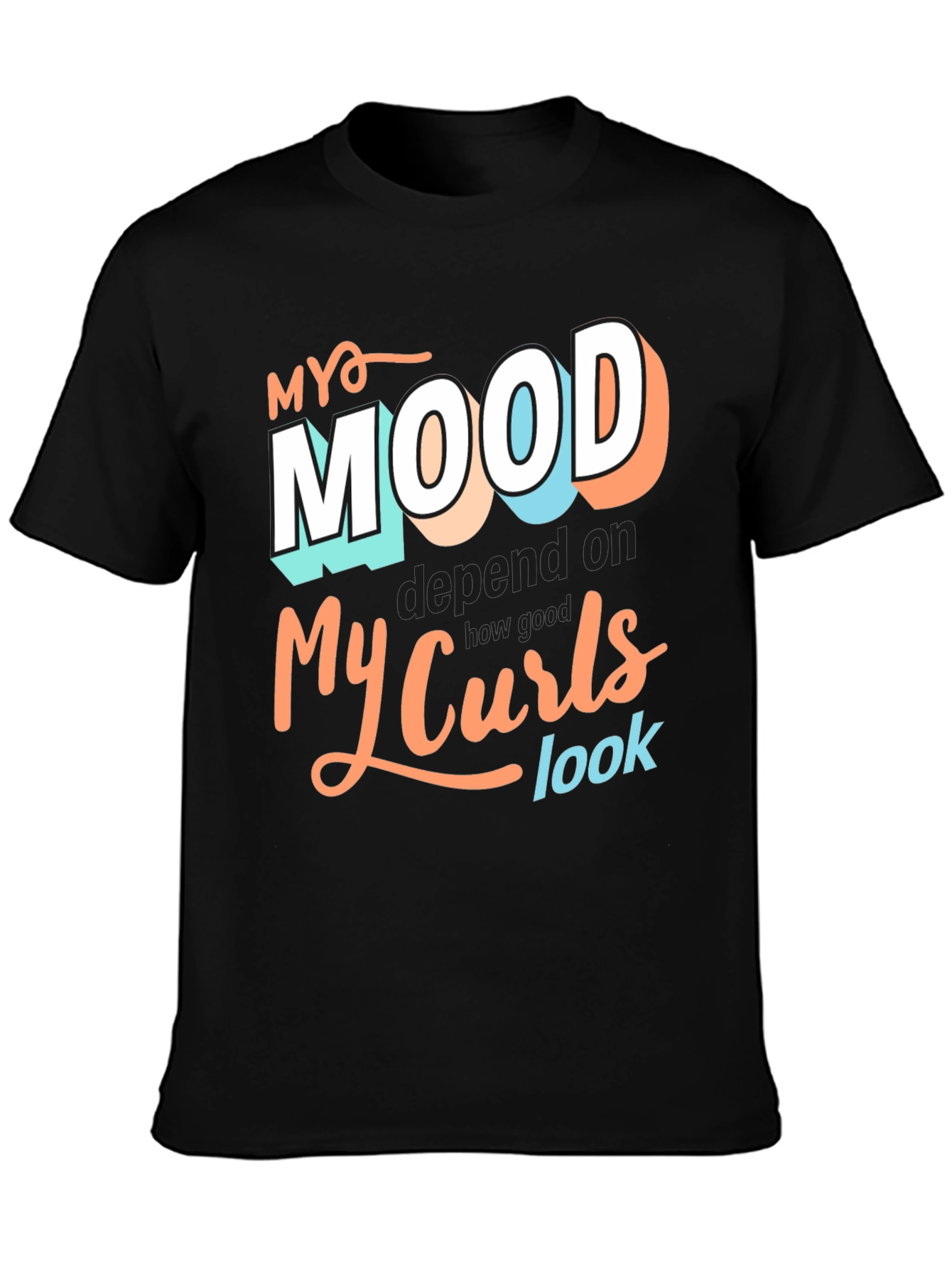 My Mood My Curls T-Shirt - Unisex