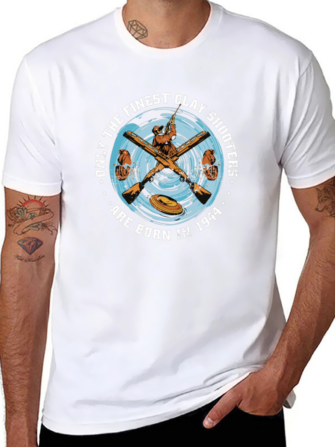 Finest Clay Shooters Born In 1944 T-Shirt