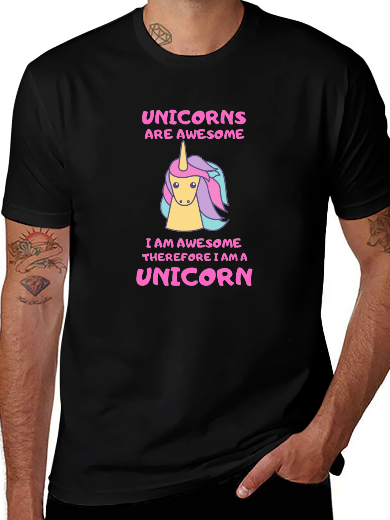 Unicorns are Awesome Graphic T-Shirt