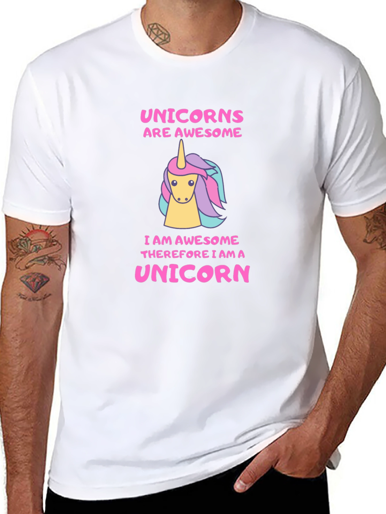 Unicorns are Awesome Graphic T-Shirt